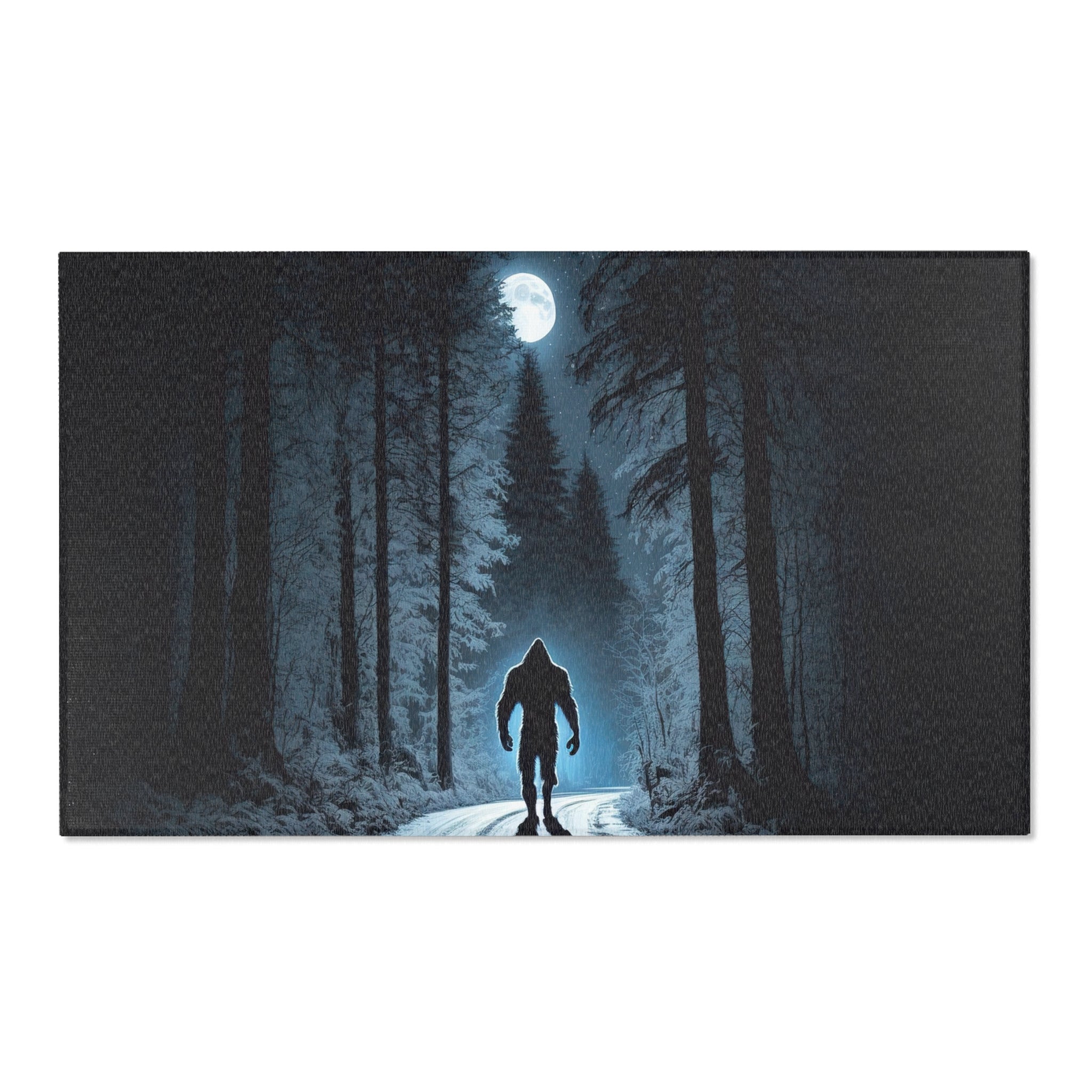 Bigfoot, Bigfoot rug,  b, Bigfoot carpet, bigfoot gifts, sasquatch, bigfoot gift, bigfoot gear, Area Rugs , bigfoot area rug