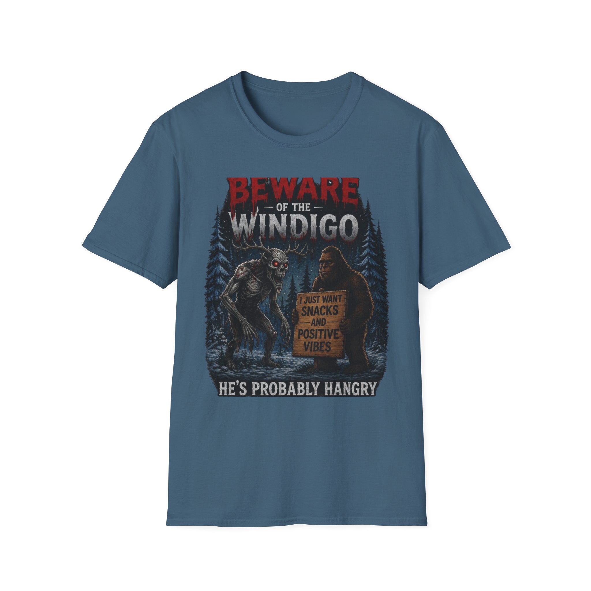 Beware of the Windigo He's Probably Hangry T-Shirt
