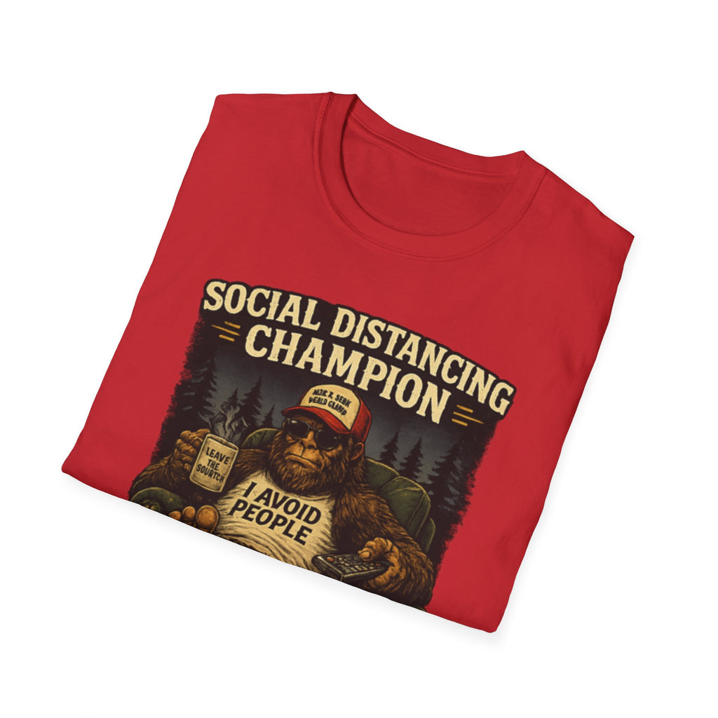 Bigfoot, I Avoid People, Not Antisocial — Just Squatchy T-Shirt