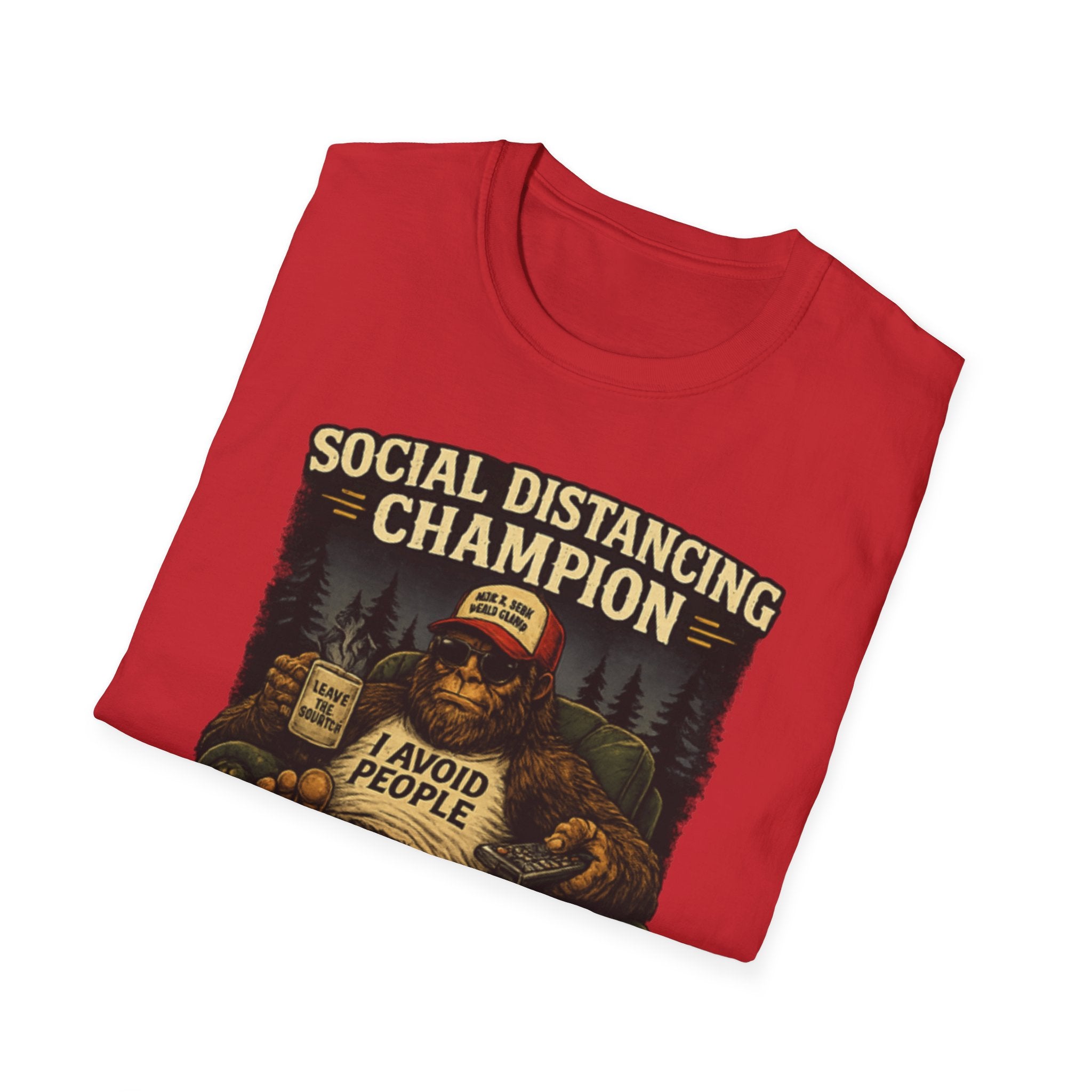 Bigfoot, I Avoid People, Not Antisocial — Just Squatchy T-Shirt