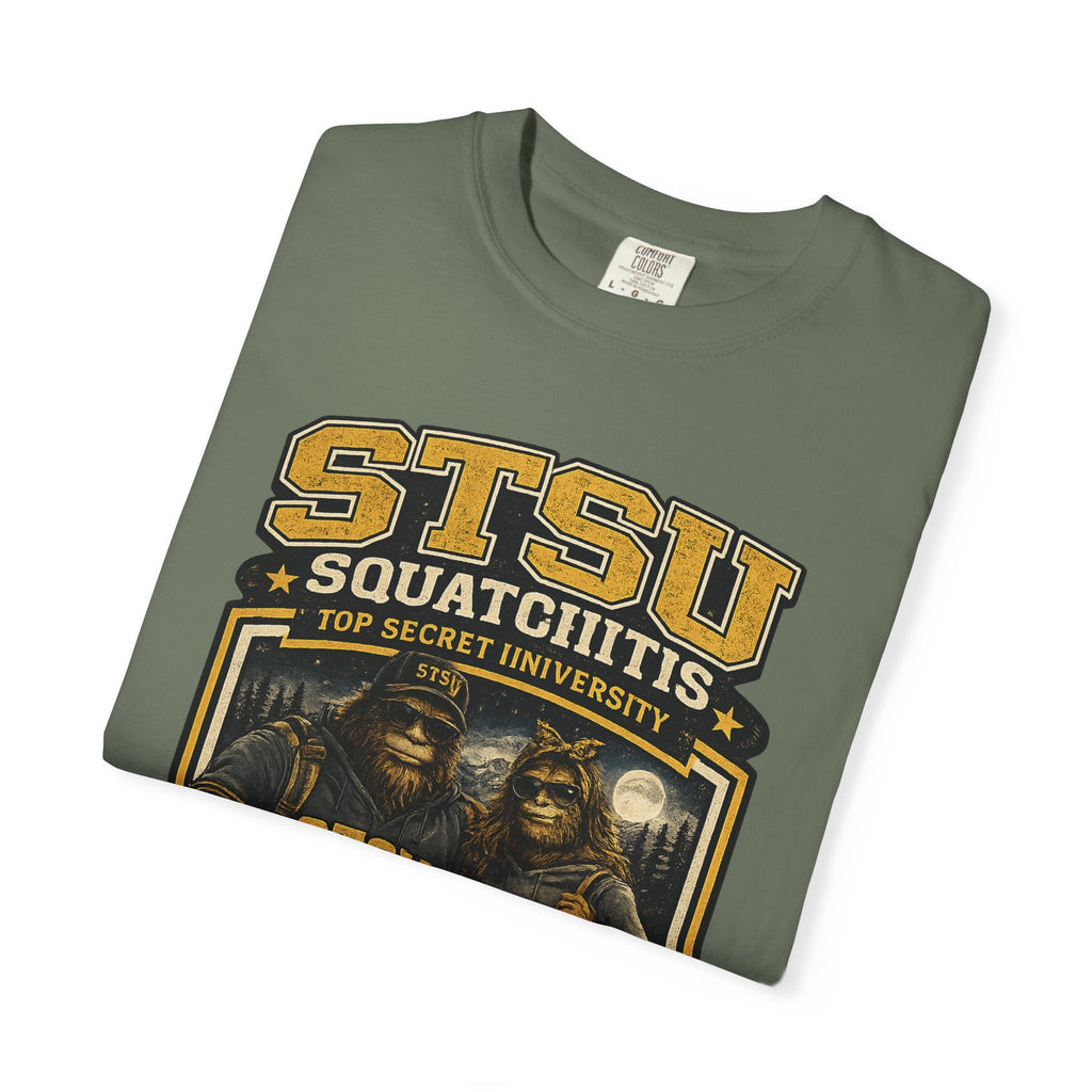 Bigfoot Sasquatch University family Shirt | Squatchitis Top Secret College Tee