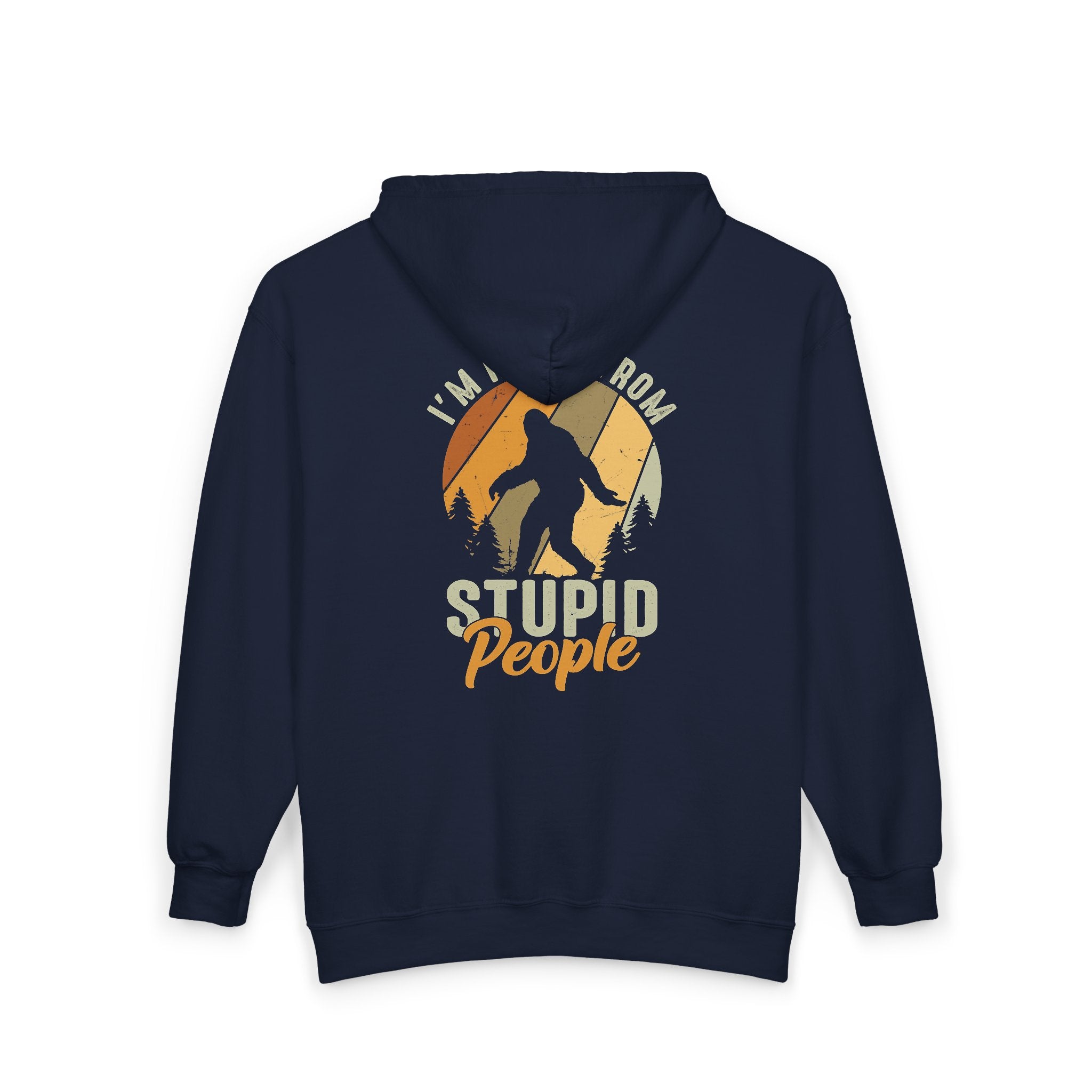 Bigfoot Hiding - Heavy Blend™ Full Zip Hooded Sweatshirt