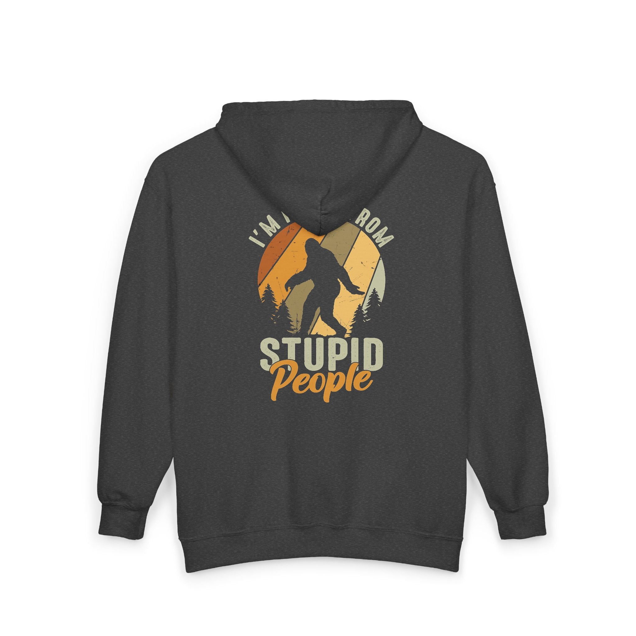 Bigfoot Hiding - Heavy Blend™ Full Zip Hooded Sweatshirt