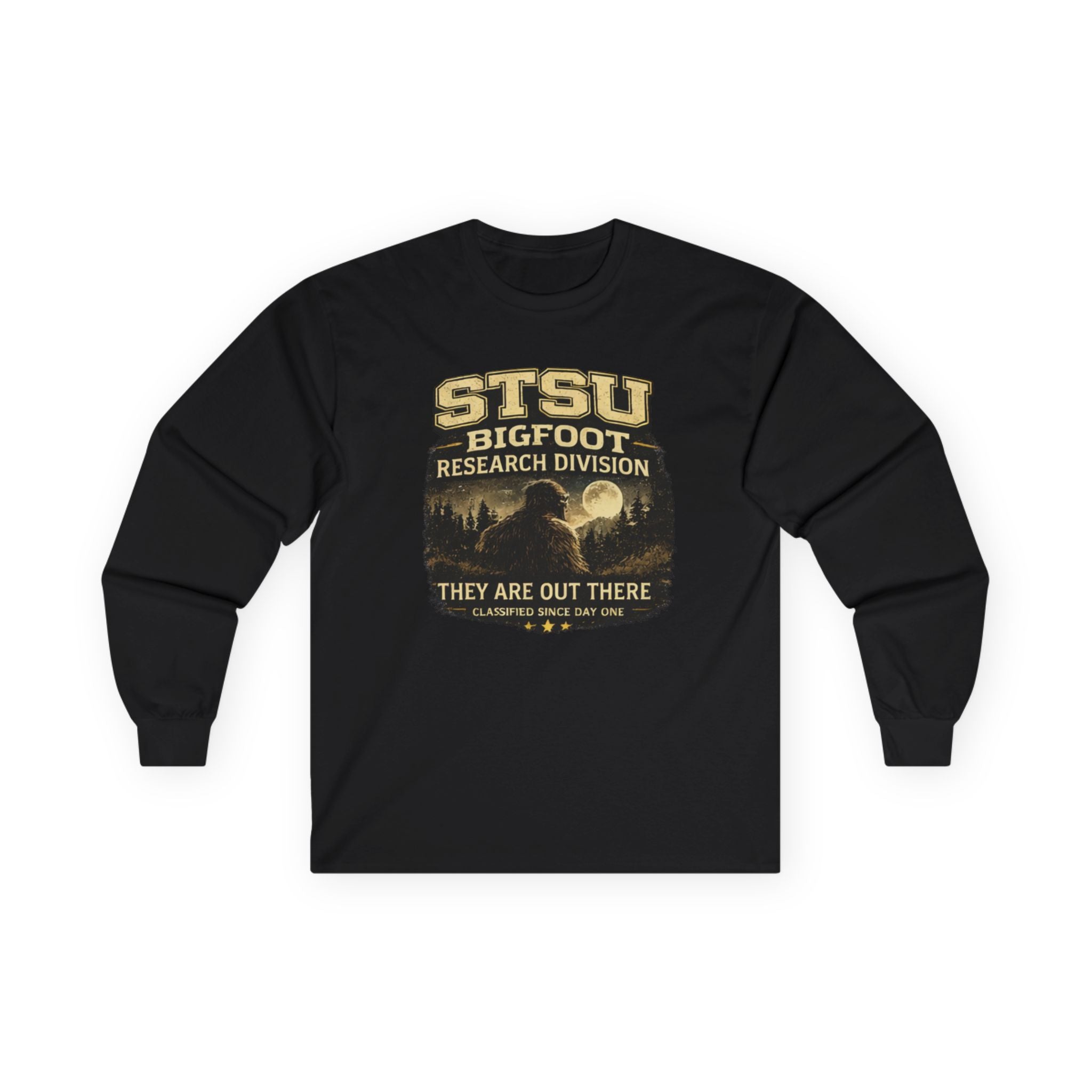 Squatchitis Top Secret University Research Dept. Long Sleeve Tee