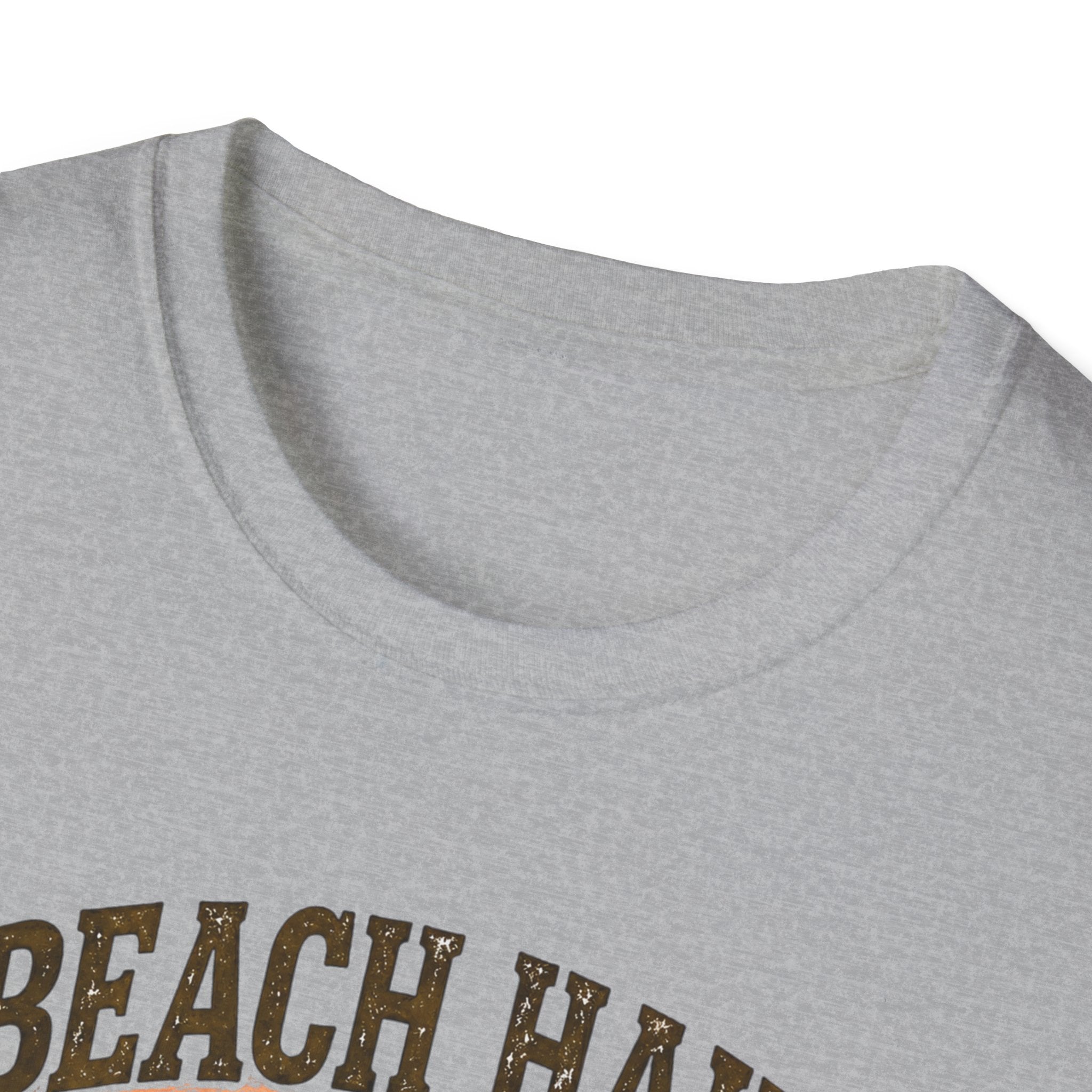 Bigfoot Beach Shirt T-Shirt — "Beach Hair Don't Care" with Hawaiian Bigfoot & Bear