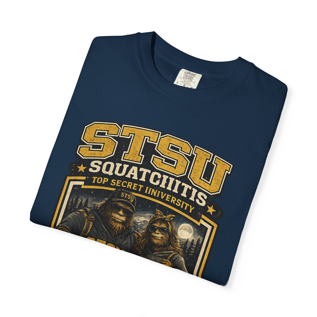Bigfoot Sasquatch University family Shirt | Squatchitis Top Secret College Tee