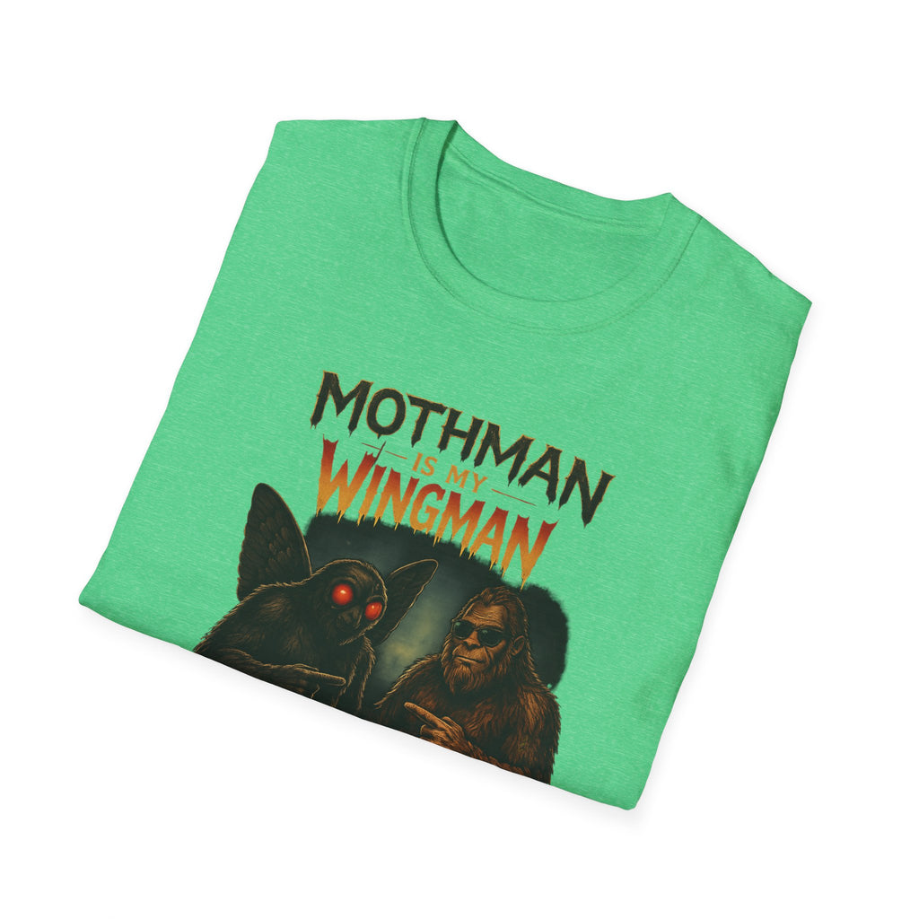 Bigfoot & Mothman Tee — Cryptid Duo Graphic T-Shirt