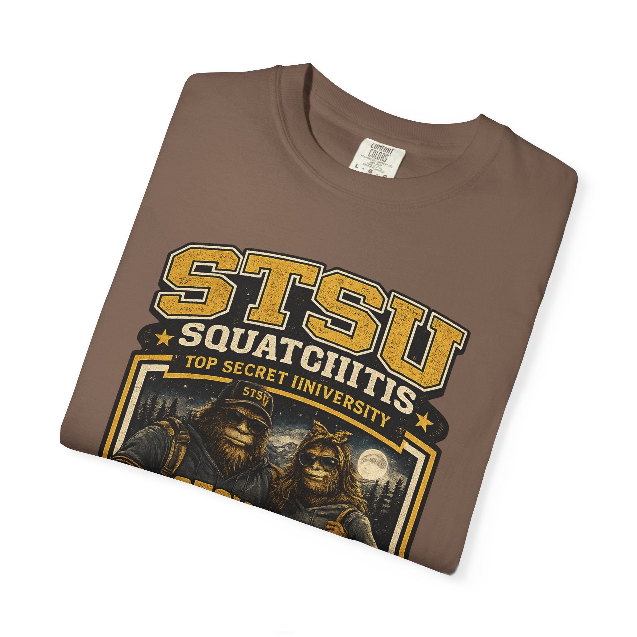 Bigfoot Sasquatch University family Shirt | Squatchitis Top Secret College Tee