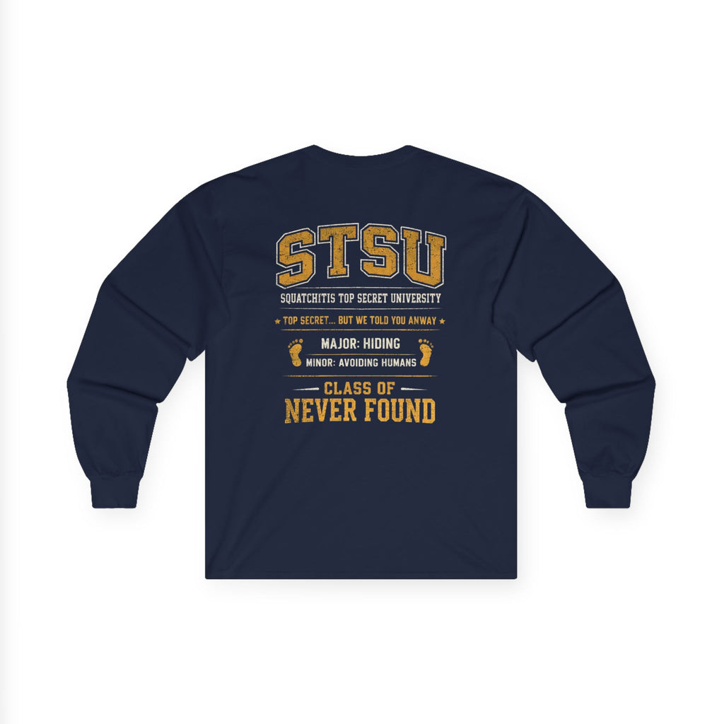 Squatchitis Top Secret University Research Dept. Long Sleeve Tee