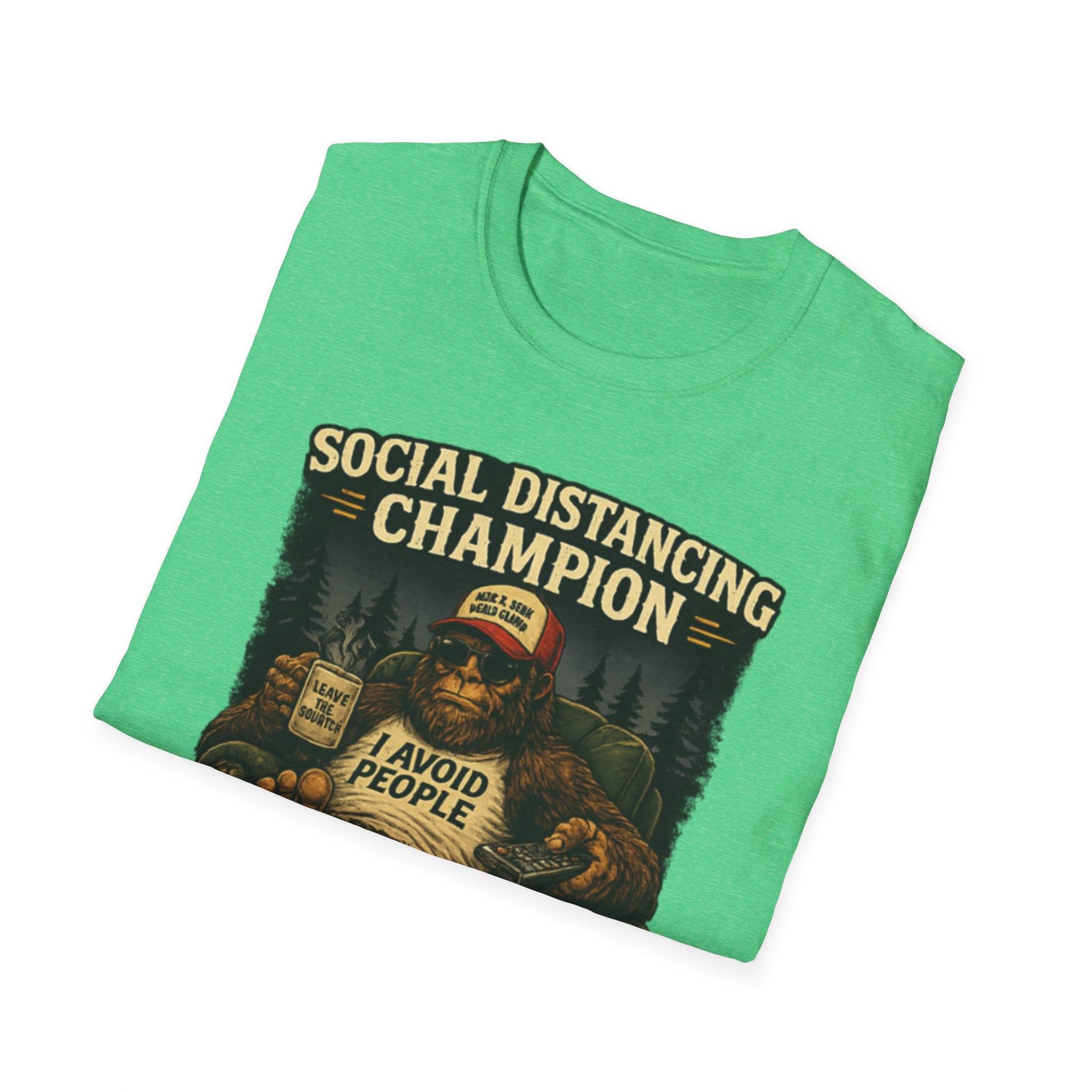 Bigfoot, I Avoid People, Not Antisocial — Just Squatchy T-Shirt