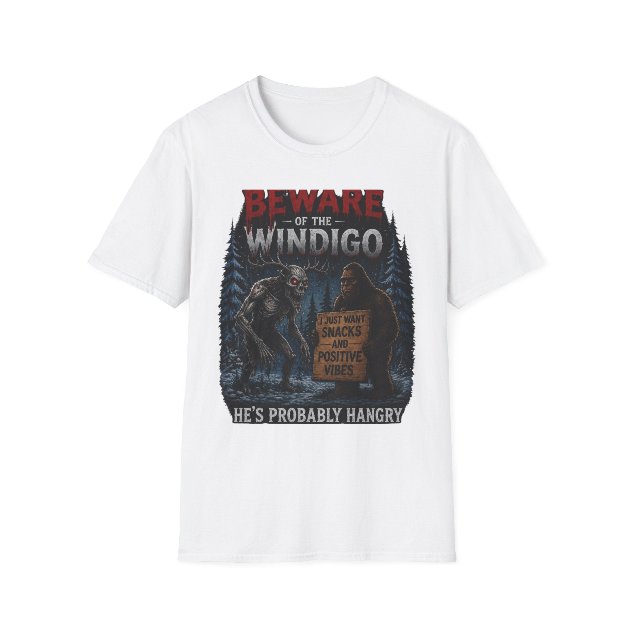 Beware of the Windigo He's Probably Hangry T-Shirt