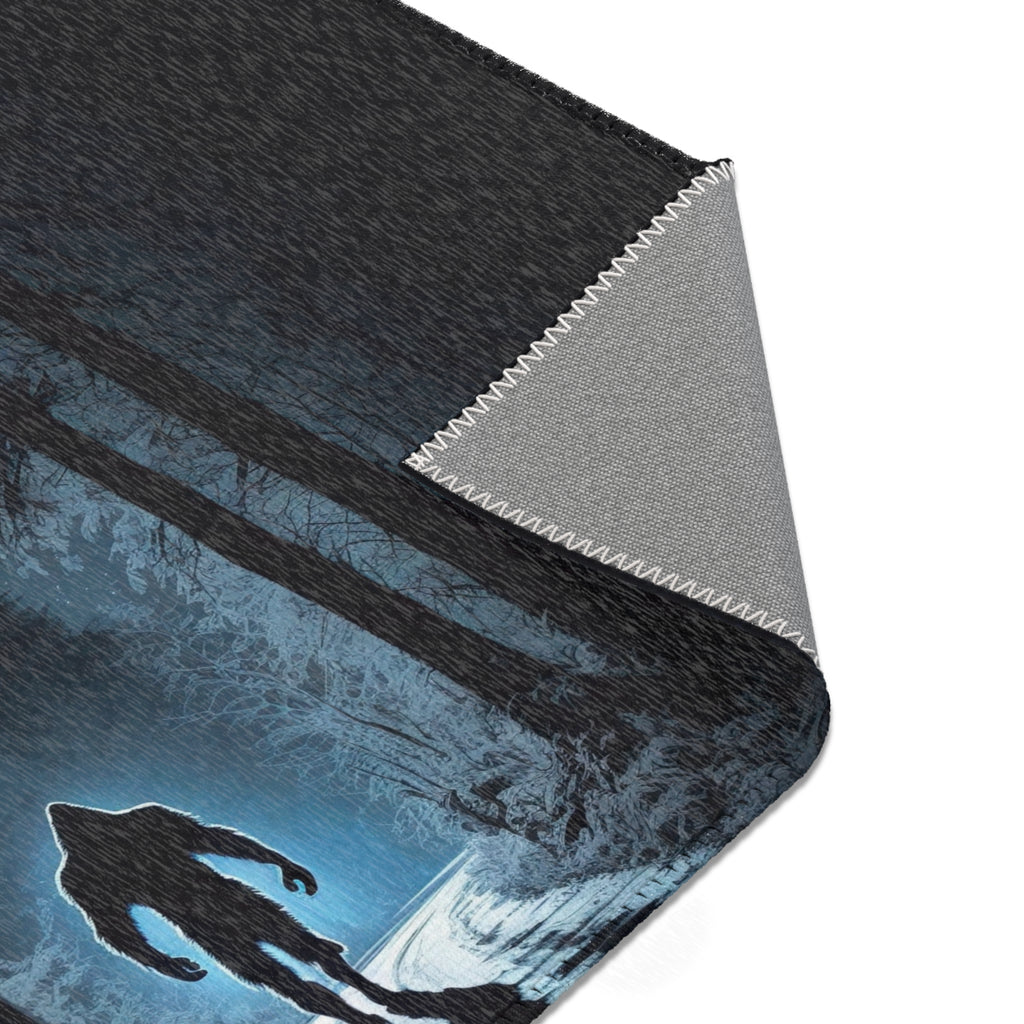 Bigfoot, Bigfoot rug,  b, Bigfoot carpet, bigfoot gifts, sasquatch, bigfoot gift, bigfoot gear, Area Rugs , bigfoot area rug