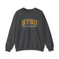 STSU Squatchitis Top Secret University Bigfoot Crewneck Sweatshirt