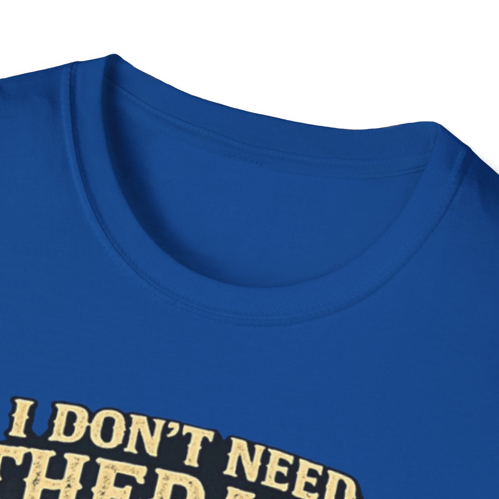 Bigfoot Camping T-Shirt — "I Don't Need Therapy, I Just Need to Go Camping"