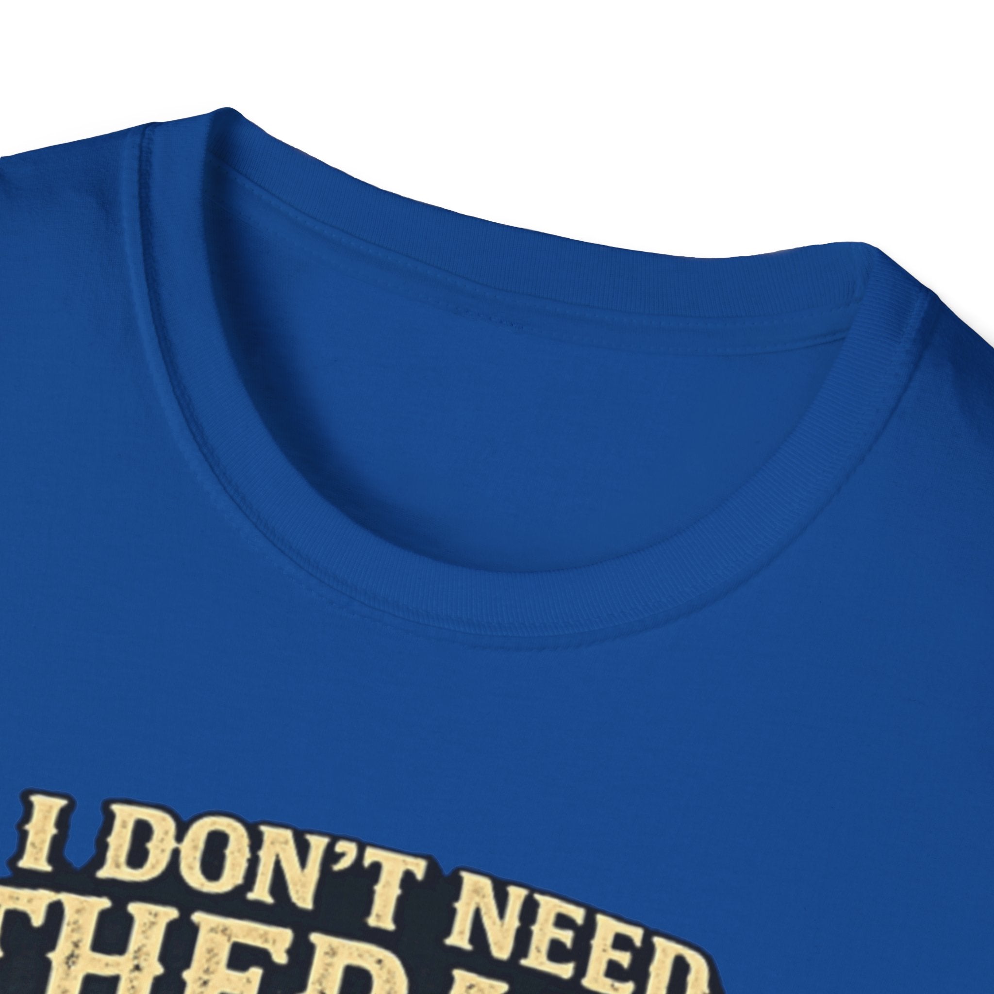 Bigfoot Camping T-Shirt — "I Don't Need Therapy, I Just Need to Go Camping"