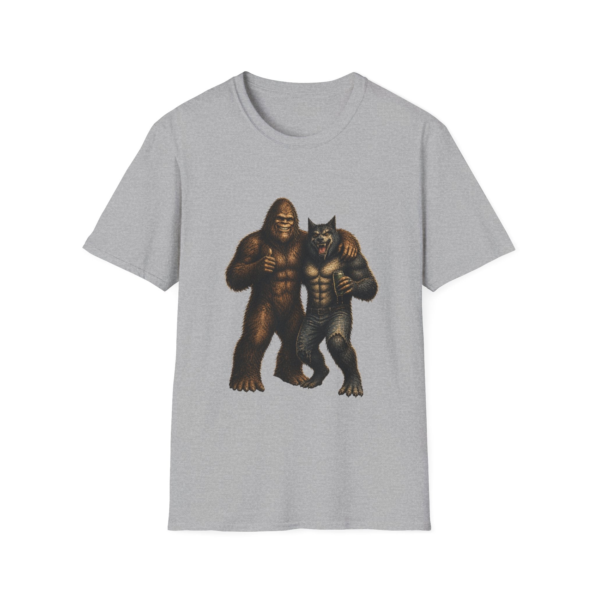 Bigfoot & Dogman Best Buds T-Shirt