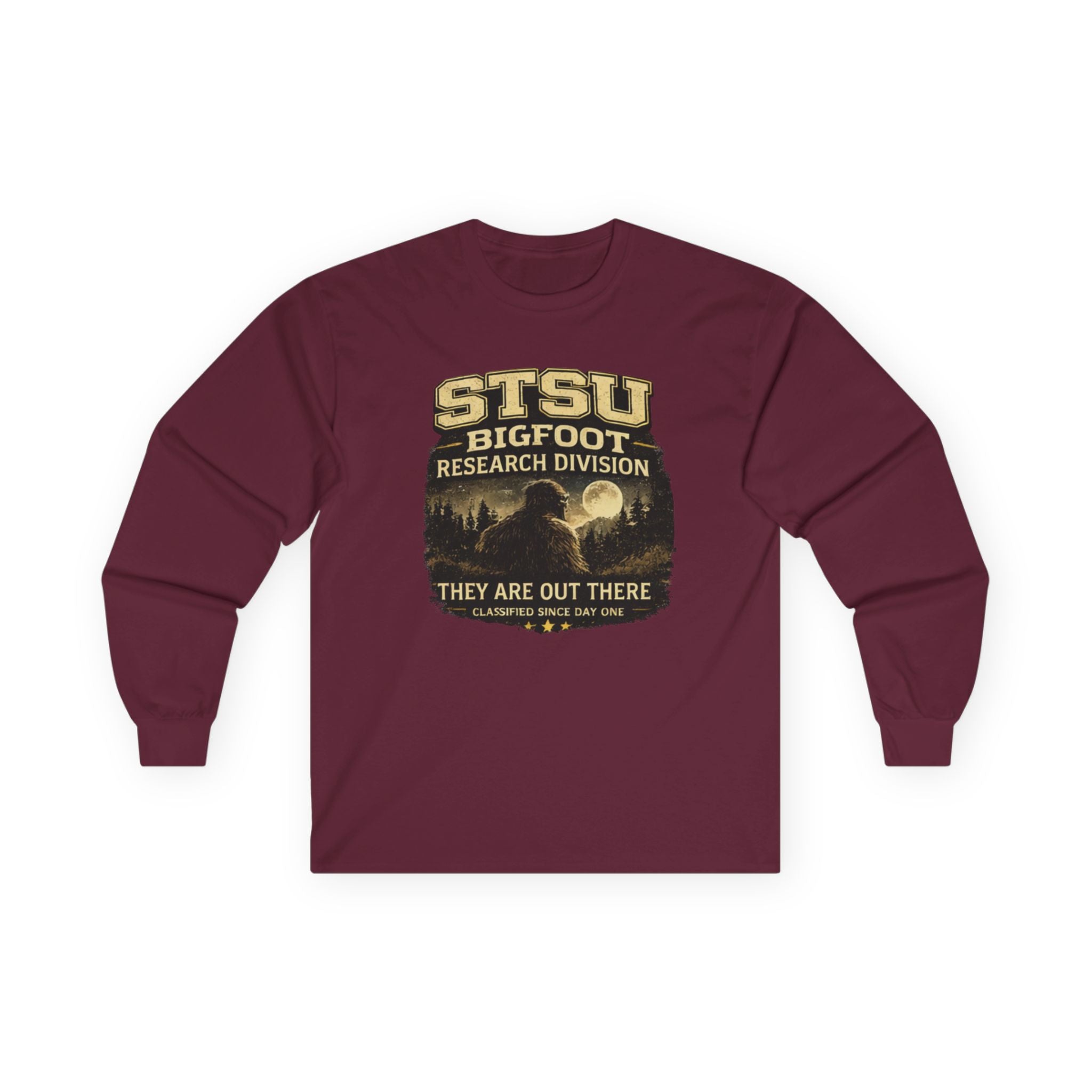 Squatchitis Top Secret University Research Dept. Long Sleeve Tee