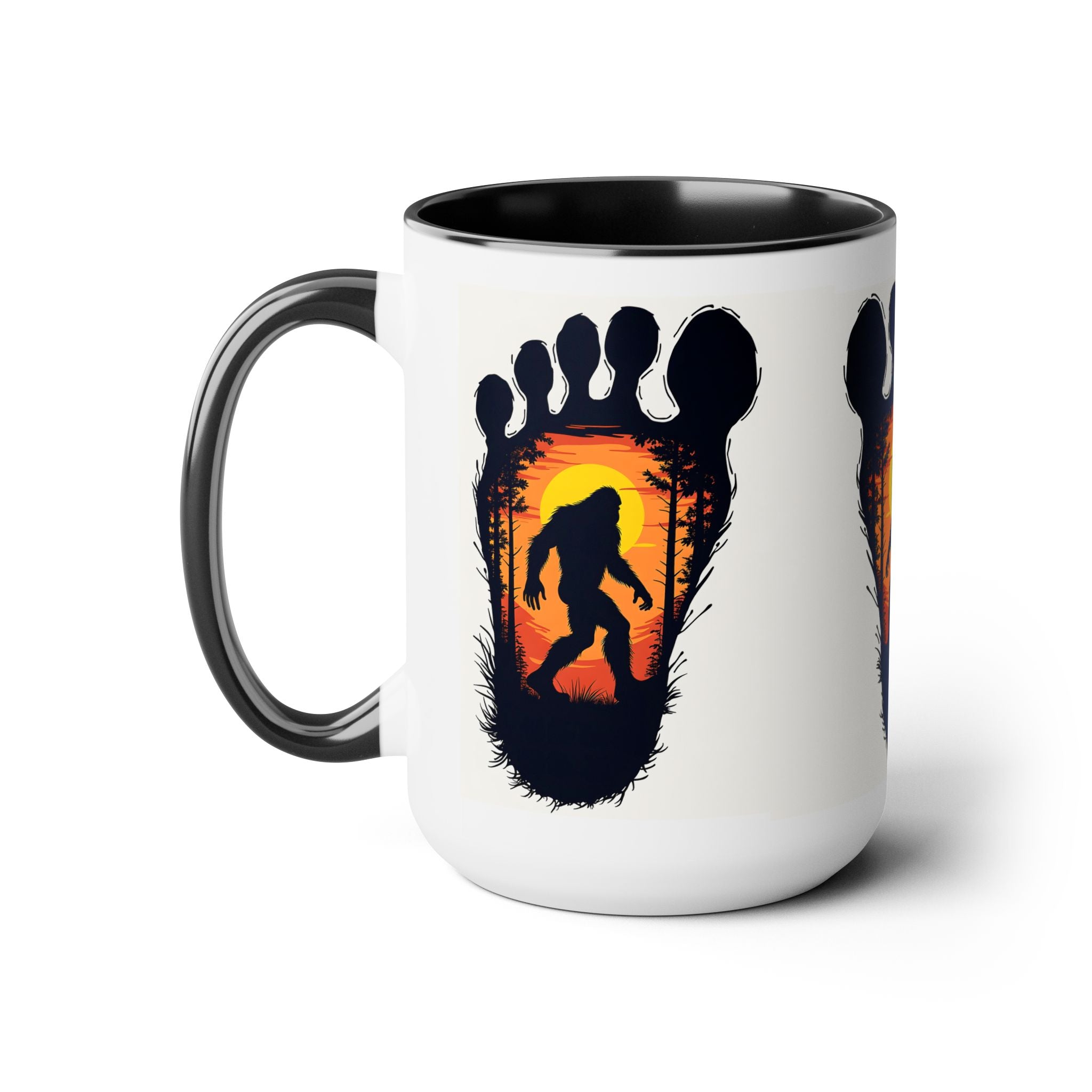 Bigfoot, Sasquatch, Bigfoot gifts, Bigfoot cup, Bigfoot mug, Coffee Mugs, 15oz