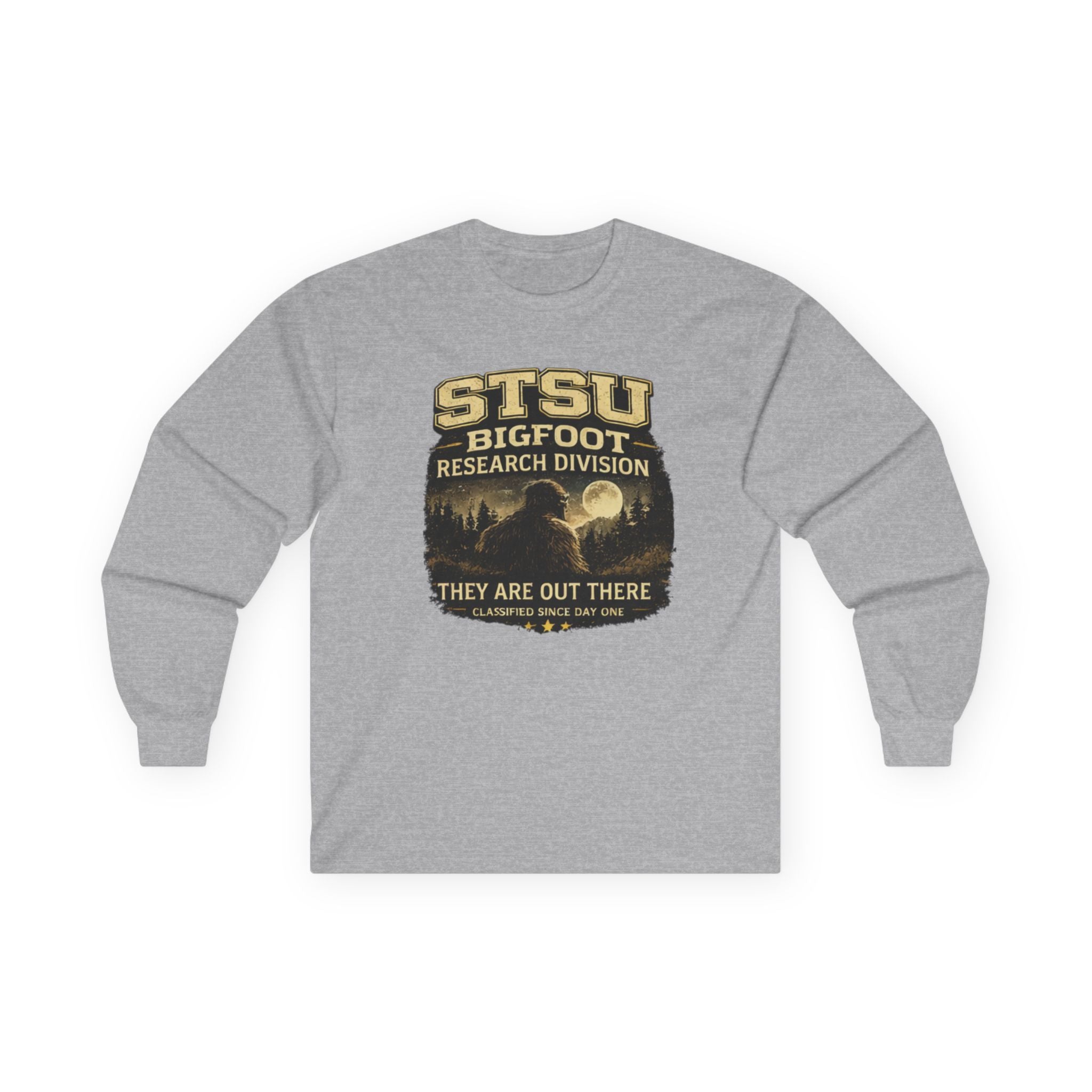 Squatchitis Top Secret University Research Dept. Long Sleeve Tee