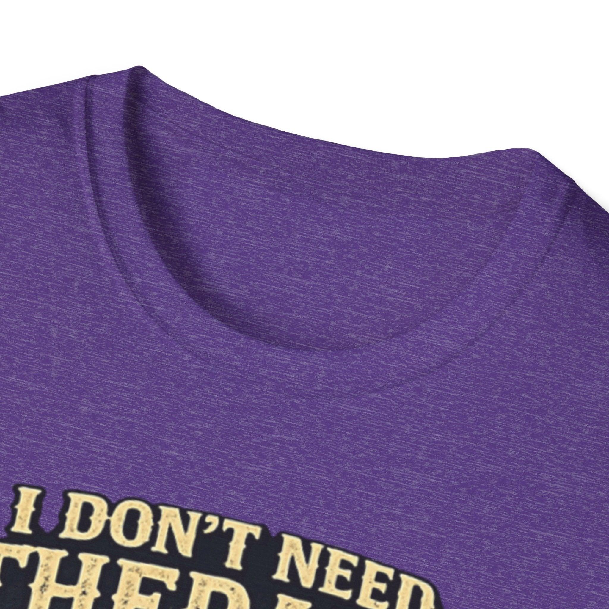 Bigfoot Camping T-Shirt — "I Don't Need Therapy, I Just Need to Go Camping"