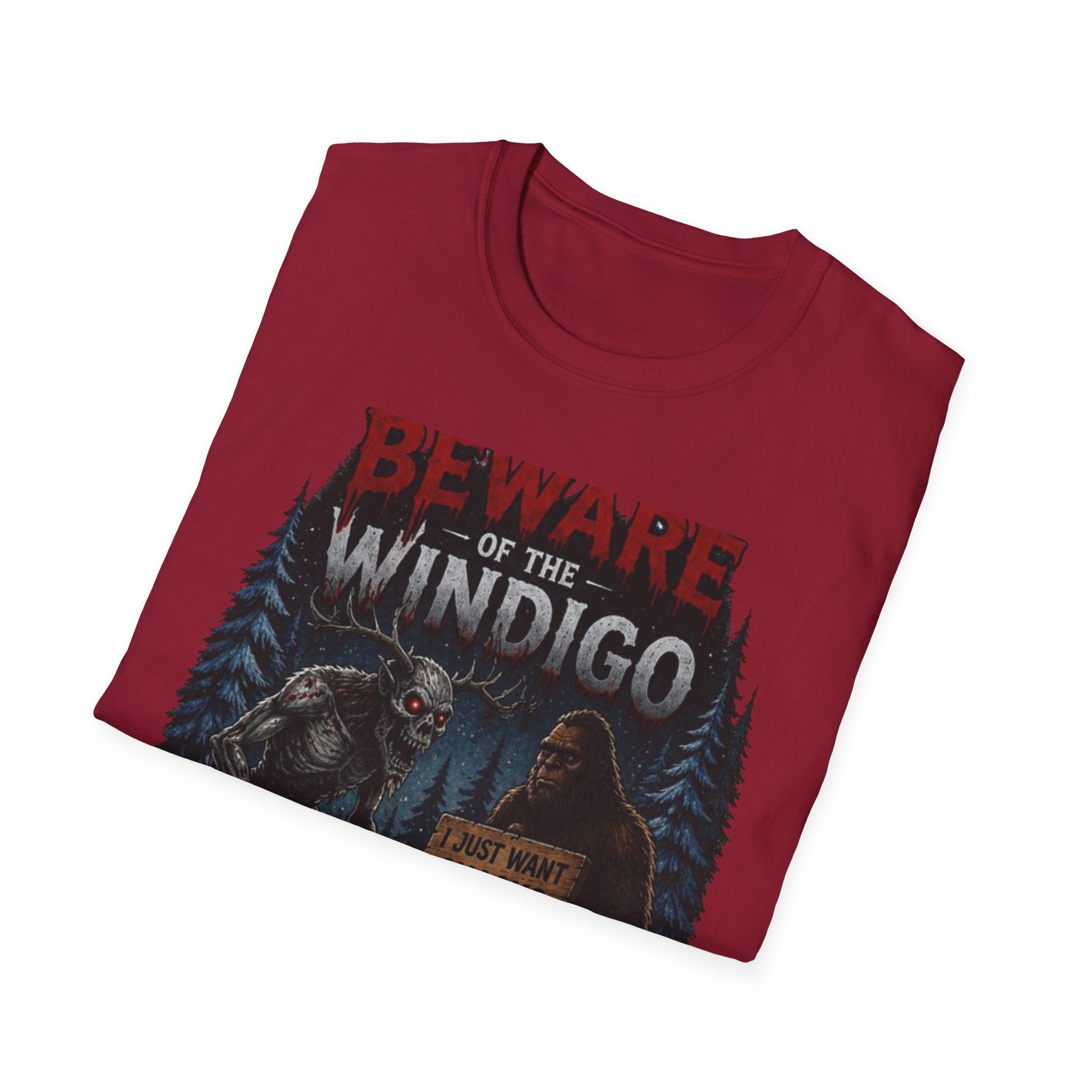 Beware of the Windigo He's Probably Hangry T-Shirt