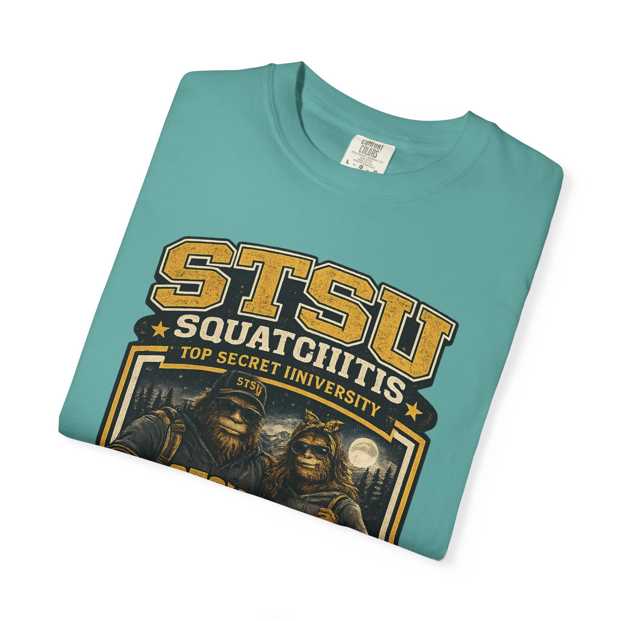 Bigfoot Sasquatch University family Shirt | Squatchitis Top Secret College Tee