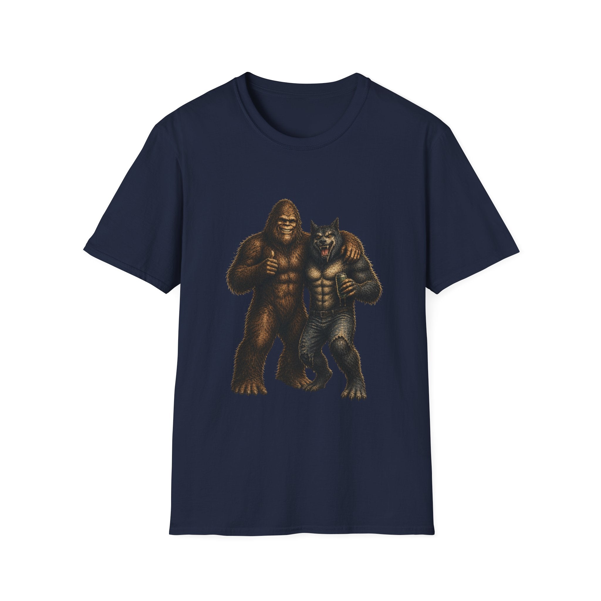 Bigfoot & Dogman Best Buds T-Shirt