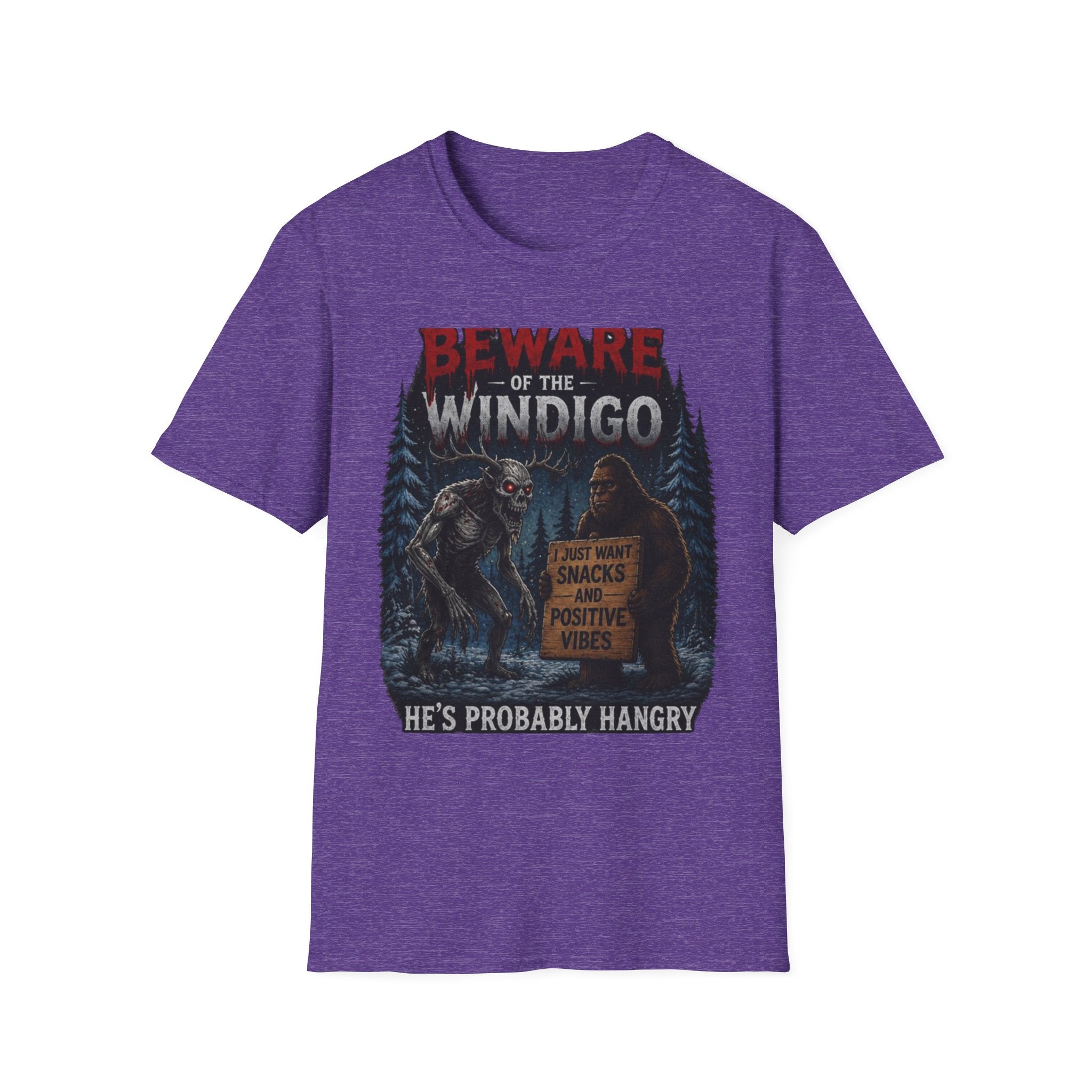 Beware of the Windigo He's Probably Hangry T-Shirt