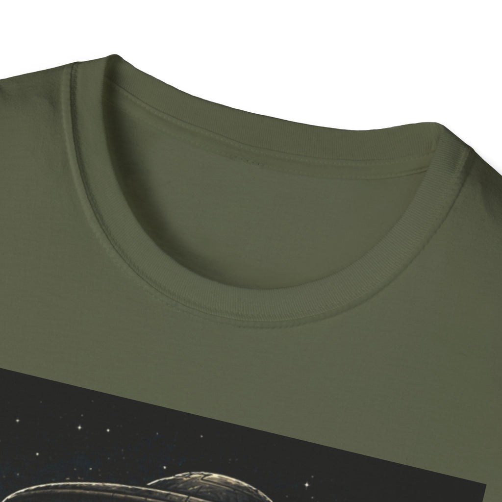 Bigfoot Abducted by UFO T-Shirt — Alien Encounter Graphic Tee