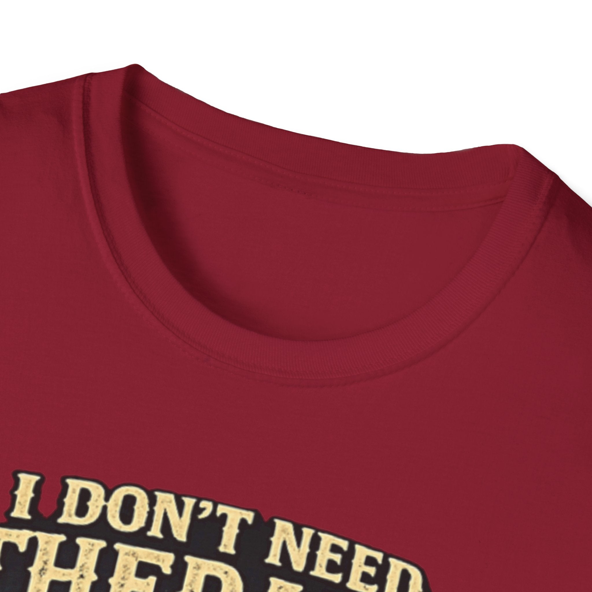 Bigfoot Camping T-Shirt — "I Don't Need Therapy, I Just Need to Go Camping"