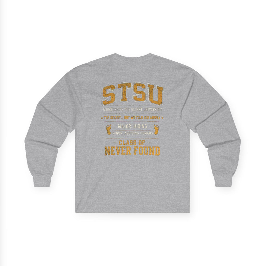 Squatchitis Top Secret University Research Dept. Long Sleeve Tee