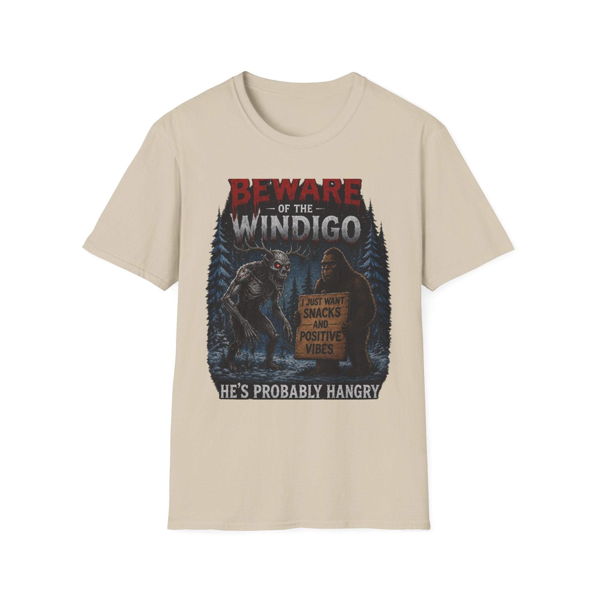 Beware of the Windigo He's Probably Hangry T-Shirt