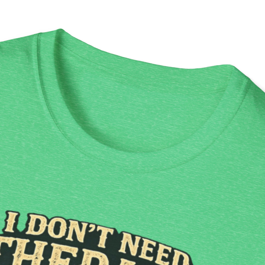Bigfoot Camping T-Shirt — "I Don't Need Therapy, I Just Need to Go Camping"