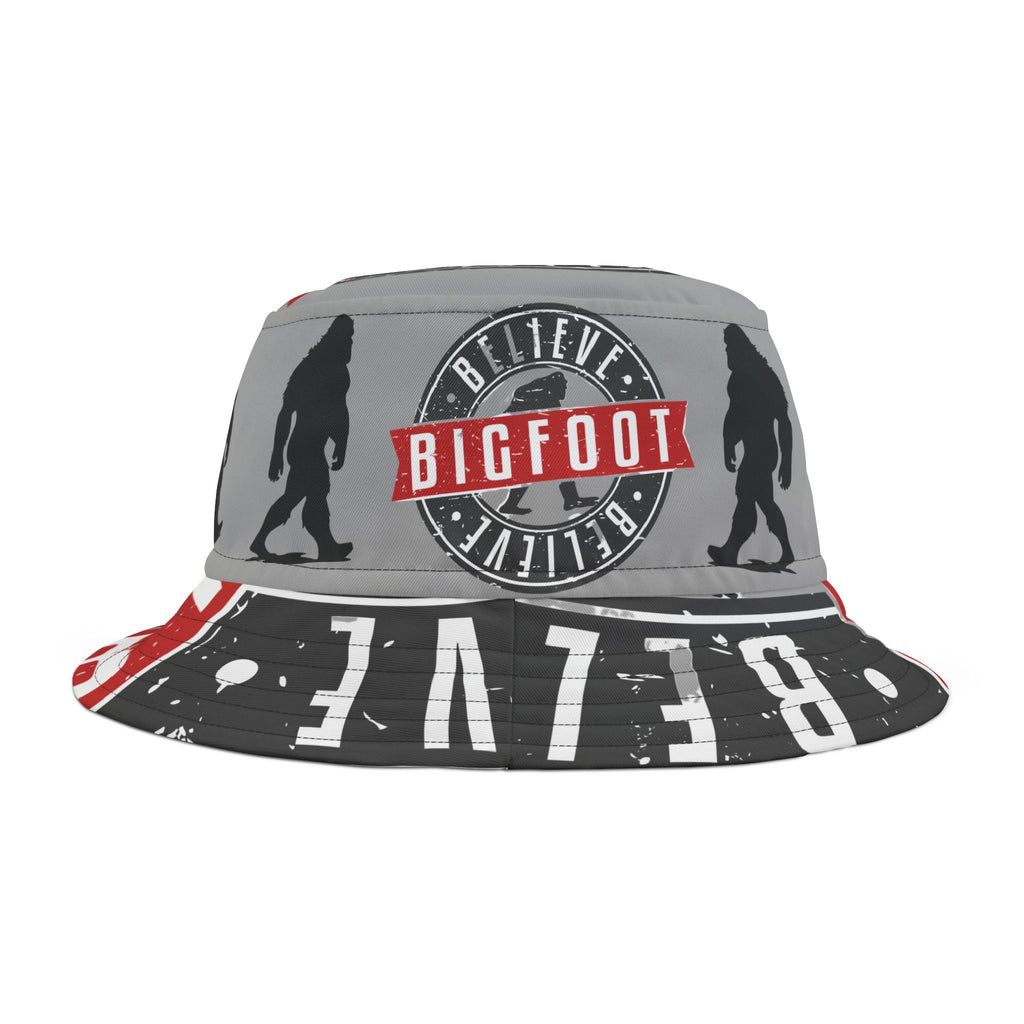 Bigfoot, Sasquatch, Bigfoot hat, fisherman hat, Bucket Hat (AOP)