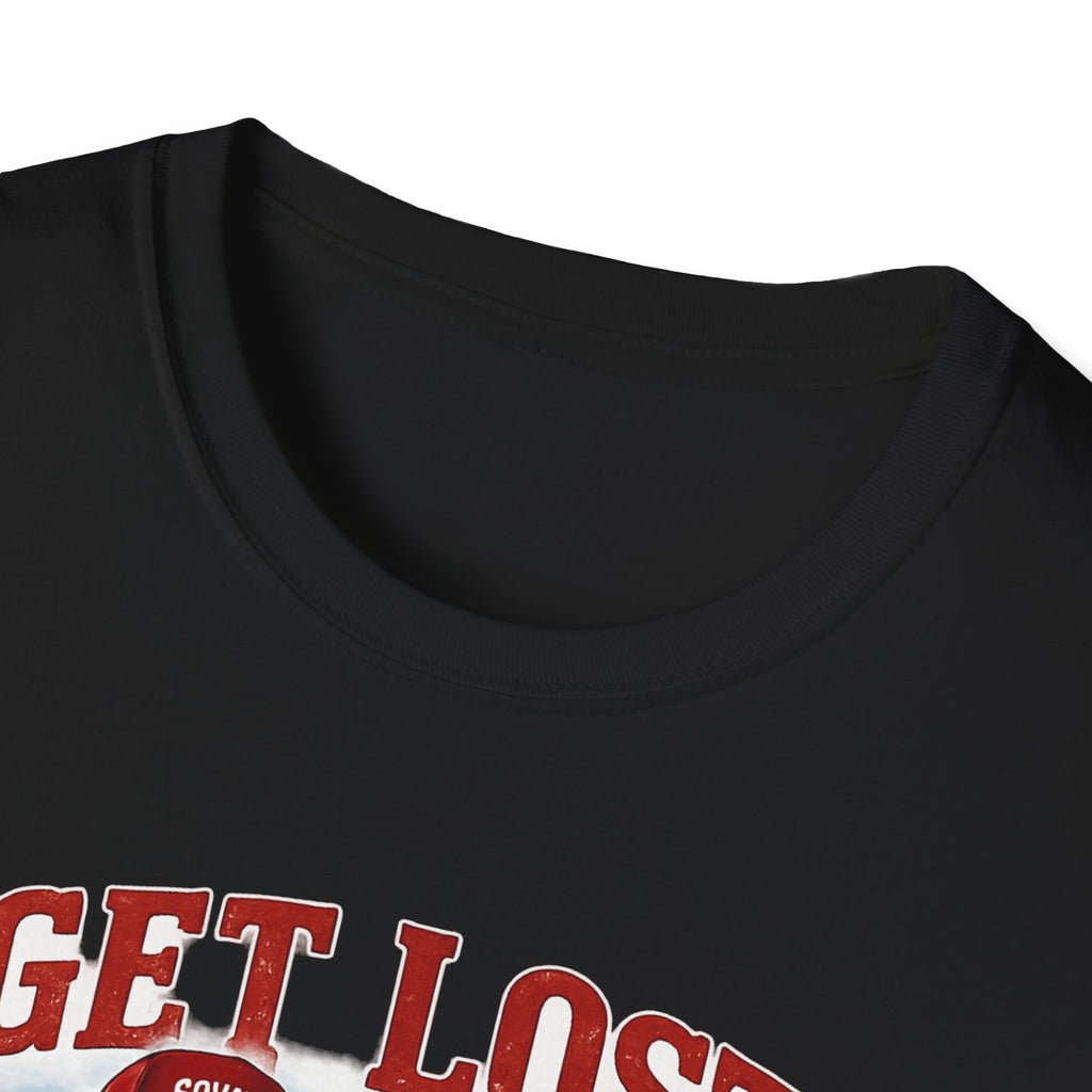 Lost in the Right Direction Bigfoot with Bear Buddy T-Shirt