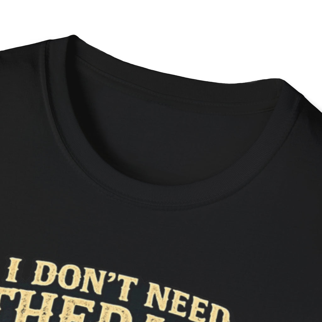 Bigfoot Camping T-Shirt — "I Don't Need Therapy, I Just Need to Go Camping"