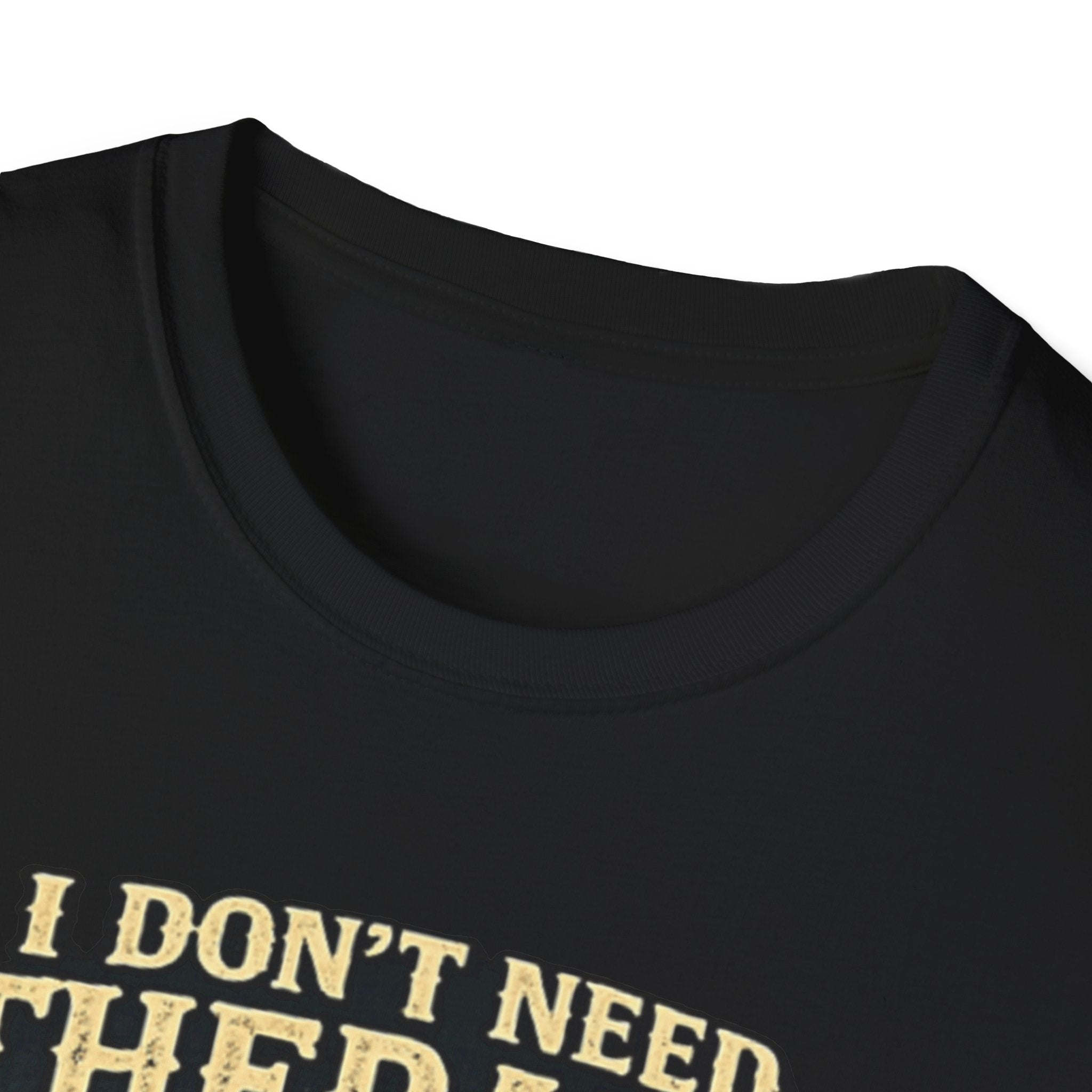 Bigfoot Camping T-Shirt — "I Don't Need Therapy, I Just Need to Go Camping"