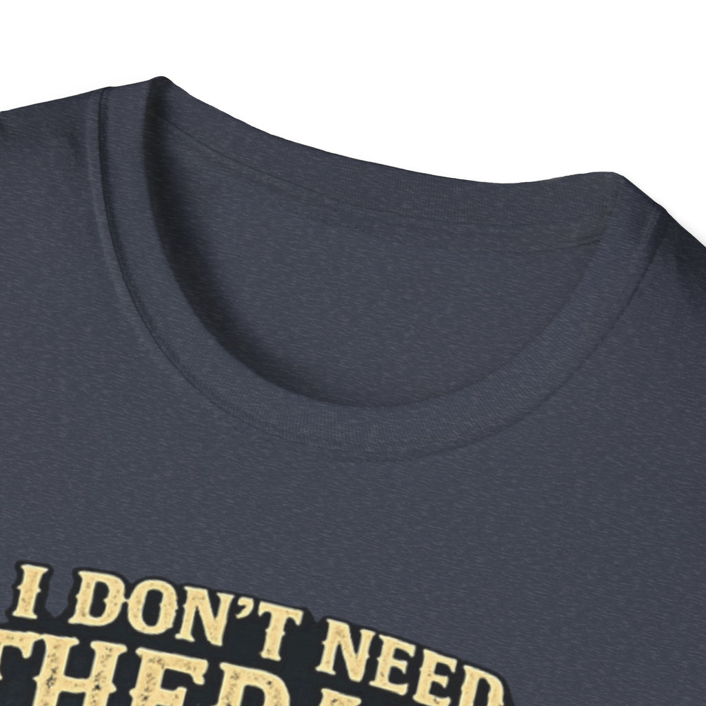 Bigfoot Camping T-Shirt — "I Don't Need Therapy, I Just Need to Go Camping"