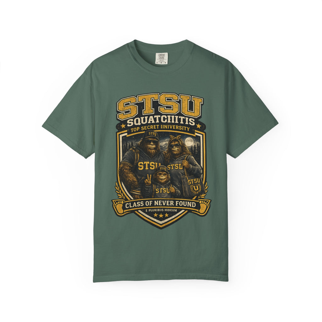 Bigfoot Sasquatch University family Shirt | Squatchitis Top Secret College Tee