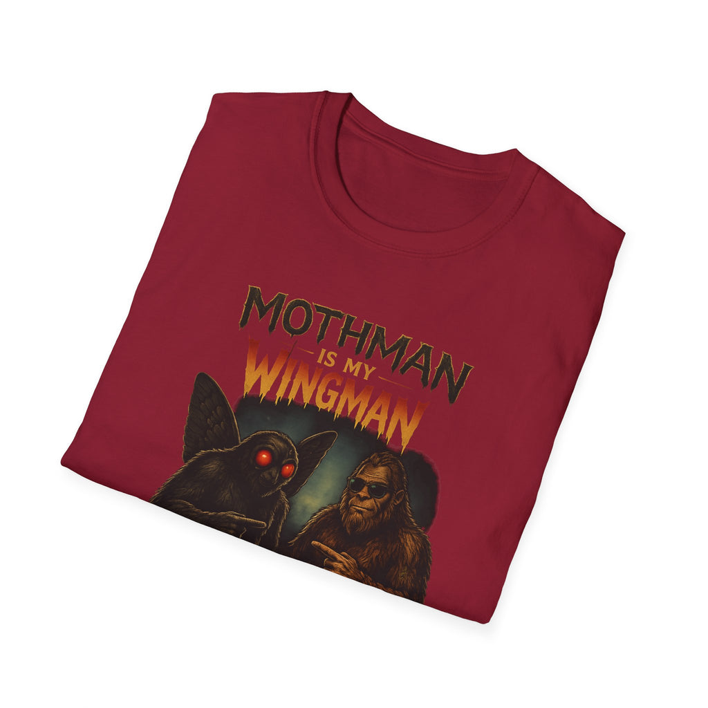 Bigfoot & Mothman Tee — Cryptid Duo Graphic T-Shirt