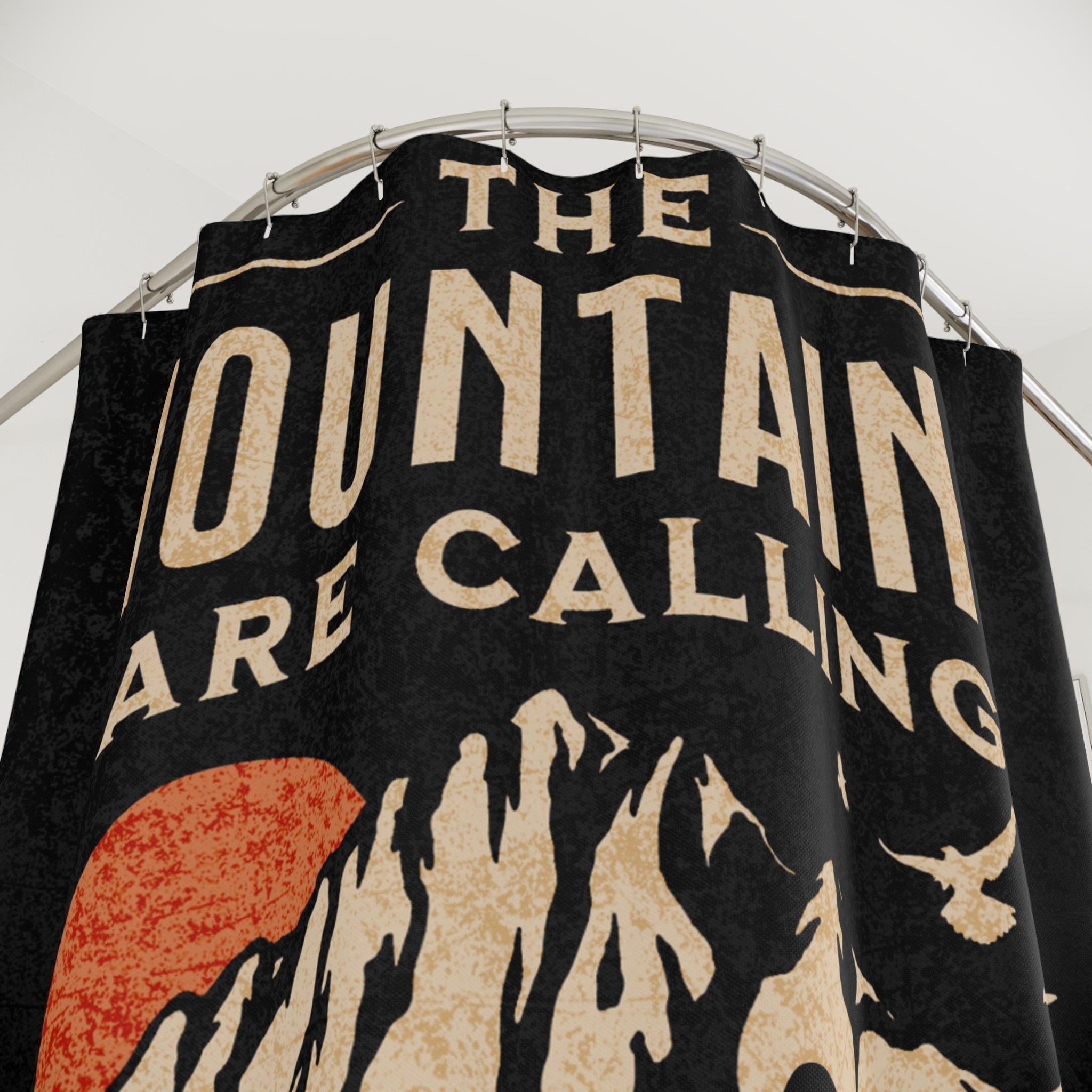 Bigfoot, Sasquatch, bigfoot Shower Curtains,  71"X74"