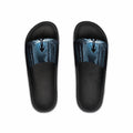 Bigfoot Moonlight Walk Men's Slide Sandals | Sasquatch Woodland Silhouette