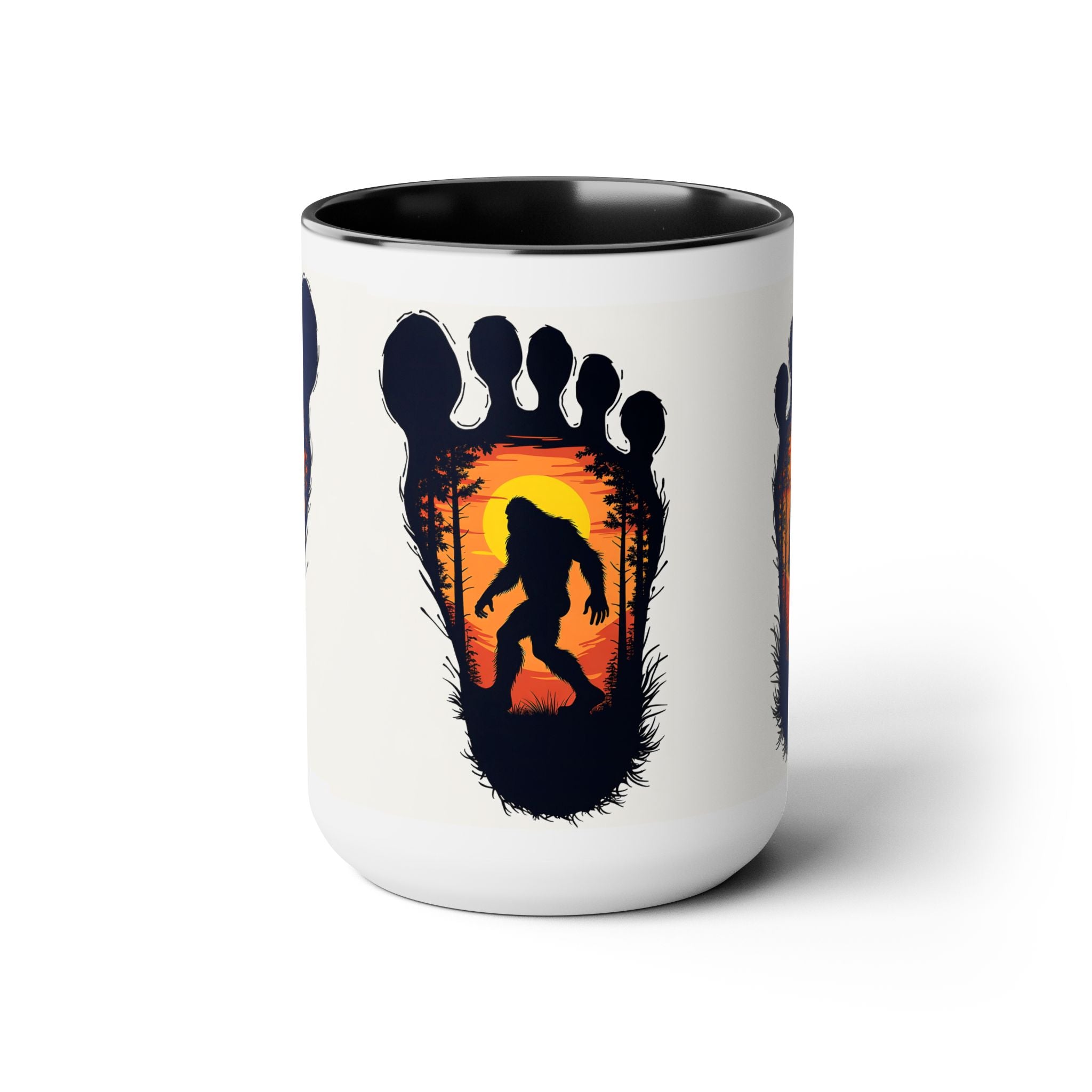 Bigfoot, Sasquatch, Bigfoot gifts, Bigfoot cup, Bigfoot mug, Coffee Mugs, 15oz