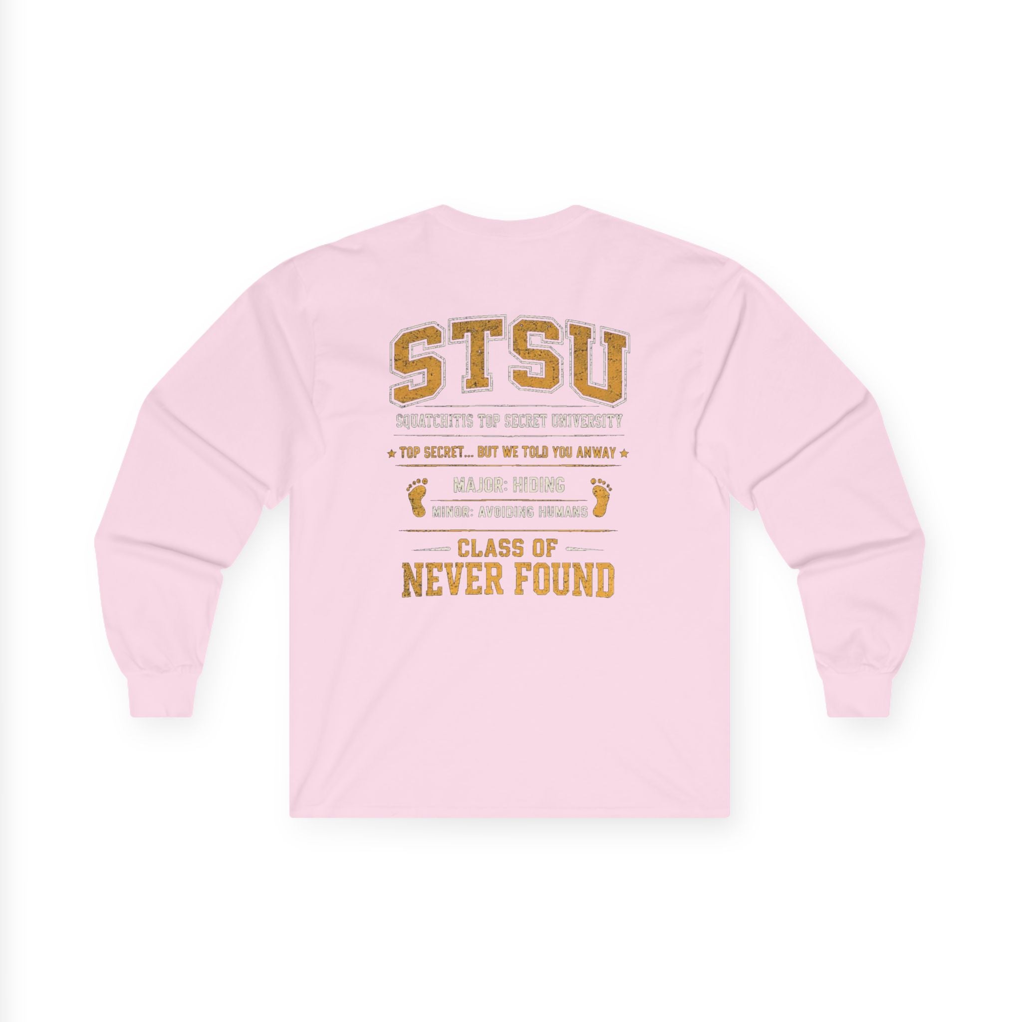 Squatchitis Top Secret University Research Dept. Long Sleeve Tee