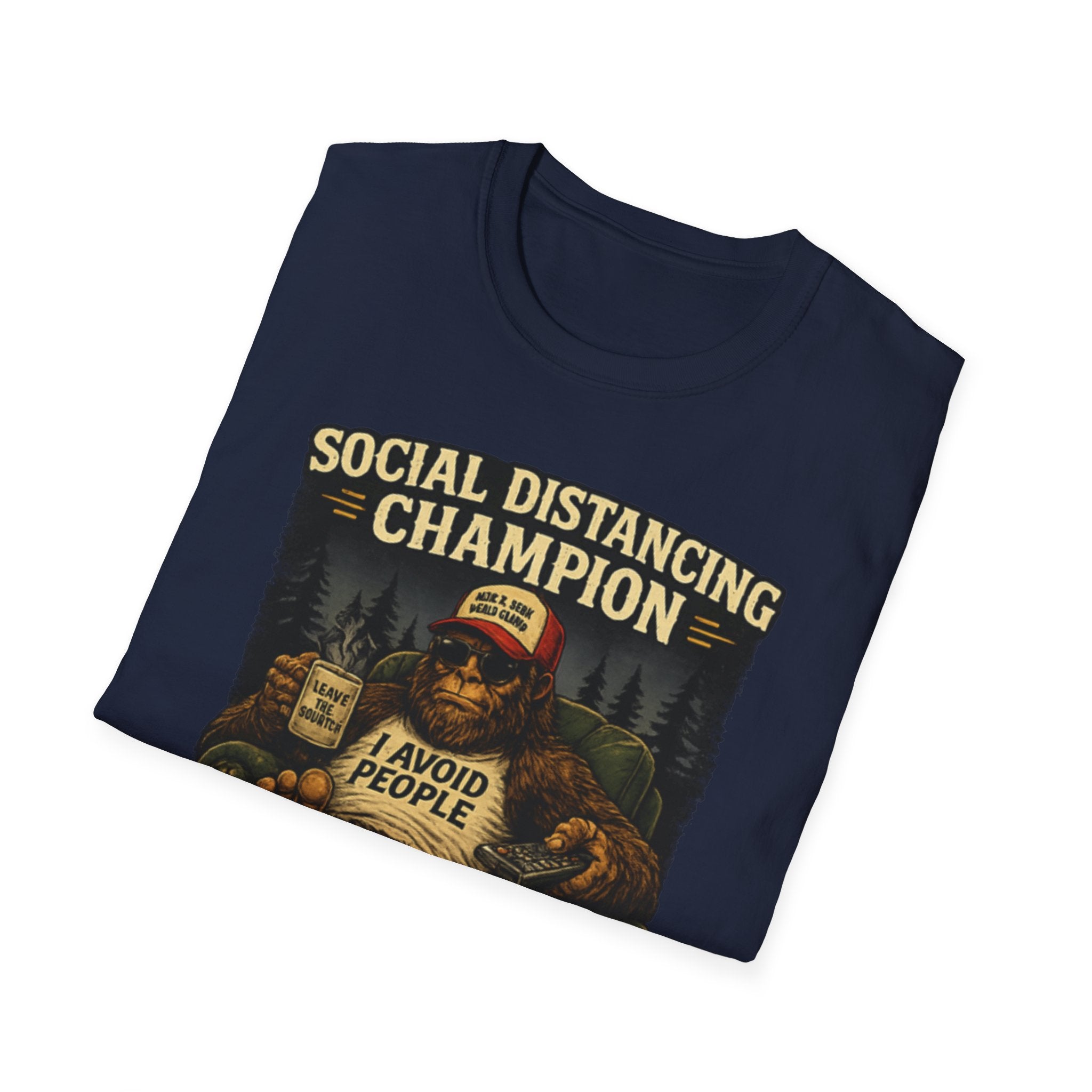 Bigfoot, I Avoid People, Not Antisocial — Just Squatchy T-Shirt