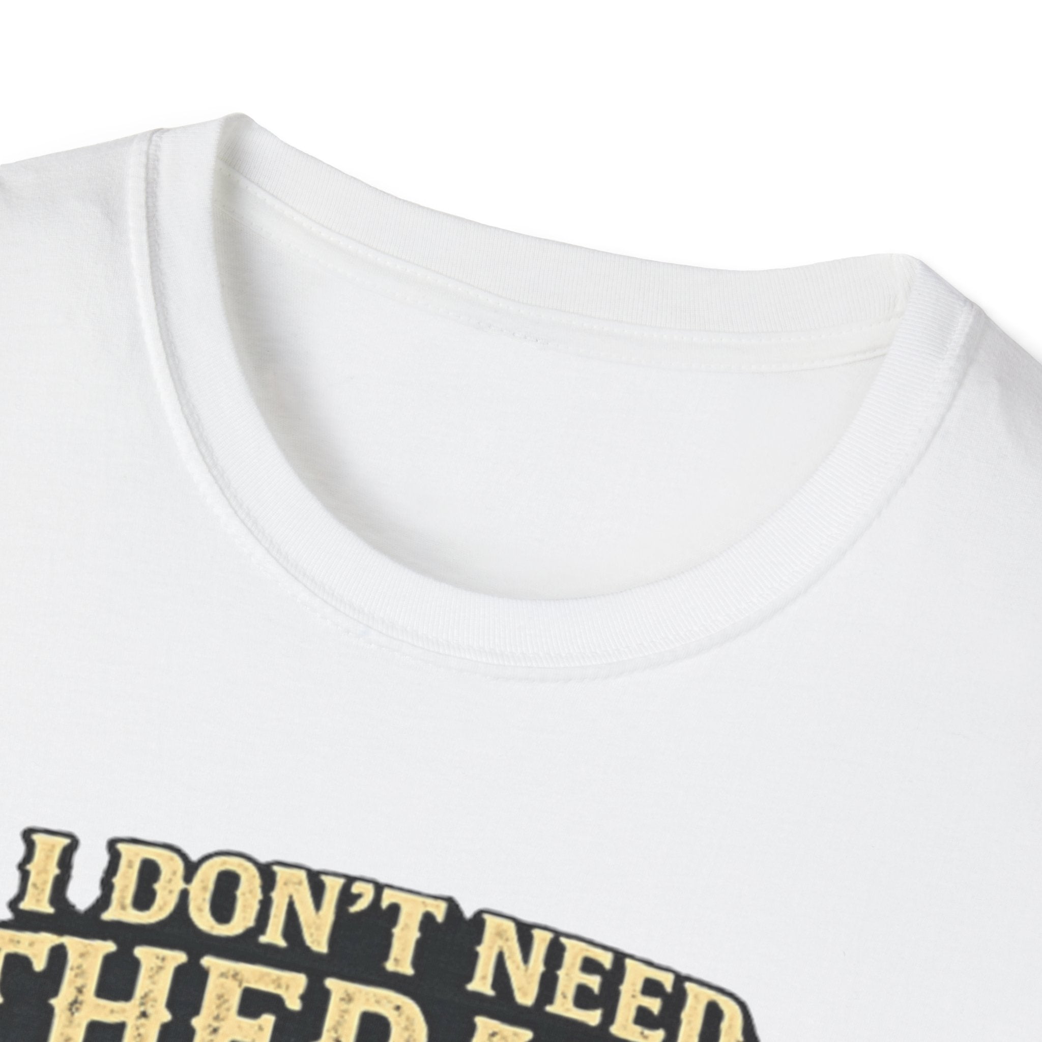 Bigfoot Camping T-Shirt — "I Don't Need Therapy, I Just Need to Go Camping"