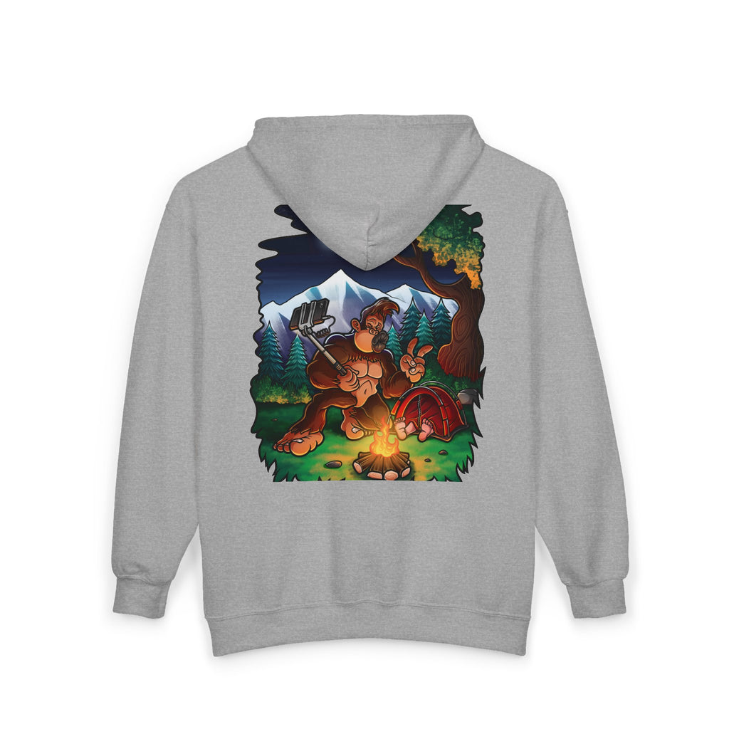 Bigfoot selfie - Heavy Blend™ Full Zip Hooded Sweatshirt