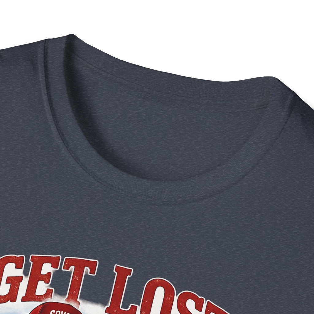 Lost in the Right Direction Bigfoot with Bear Buddy T-Shirt