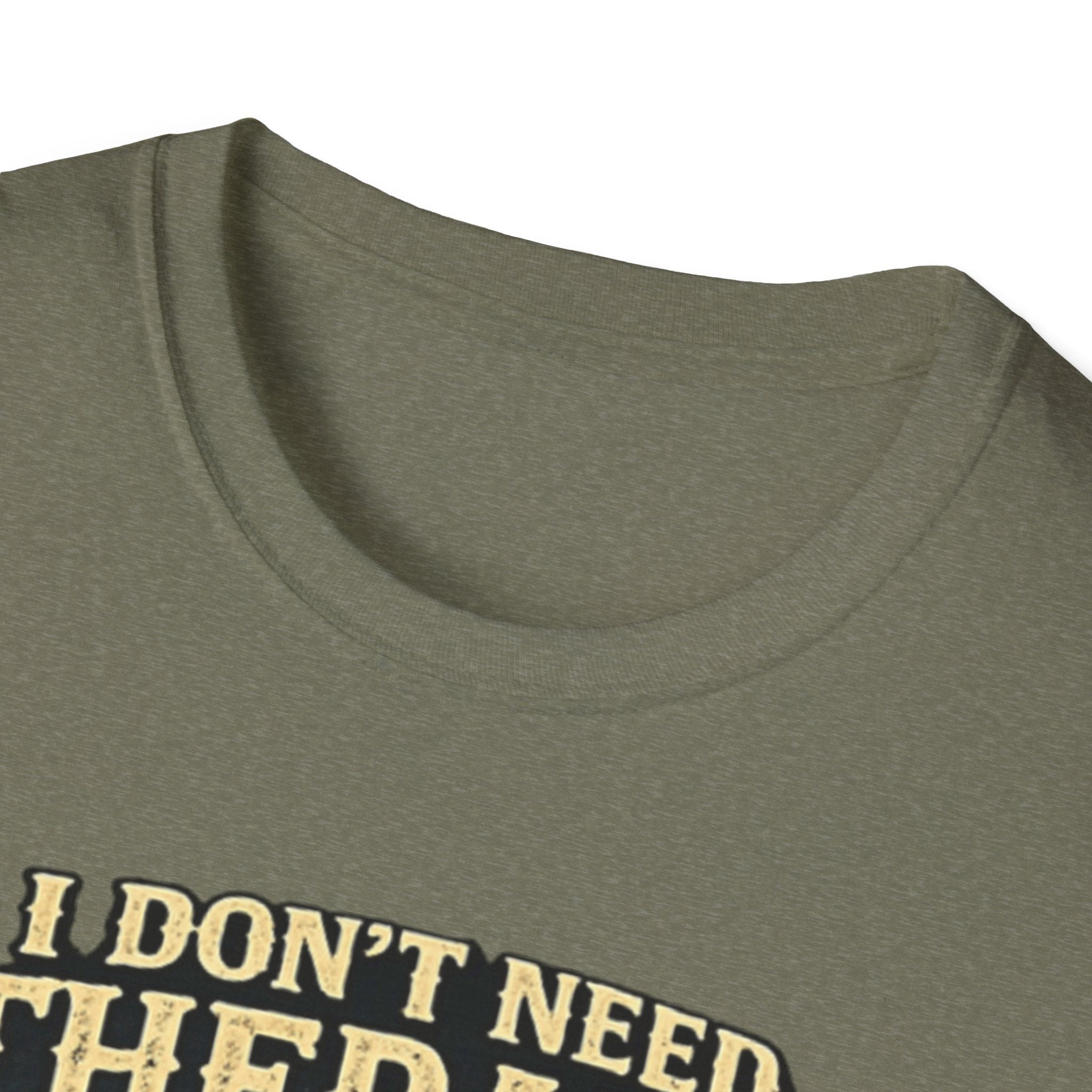 Bigfoot Camping T-Shirt — "I Don't Need Therapy, I Just Need to Go Camping"