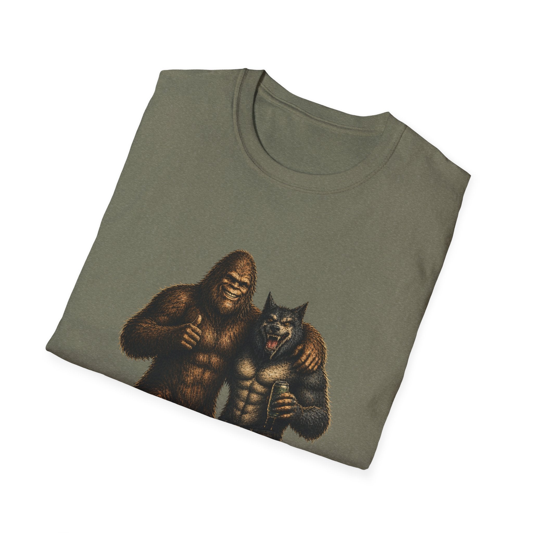 Bigfoot & Dogman Best Buds T-Shirt